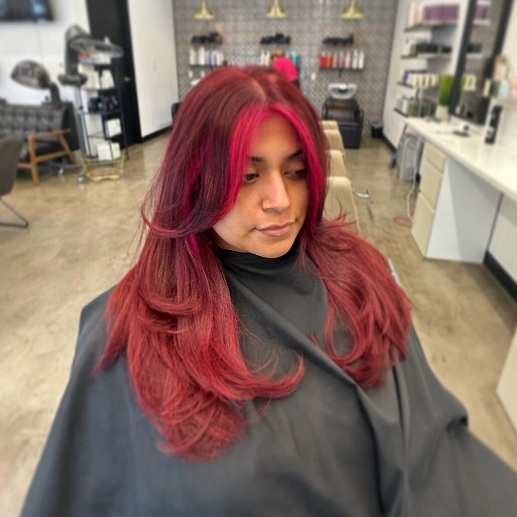Are you bold enough to try a new color? Comment and share what you&rsquo;ve thought about doing. #redhead #dfwhair #dfwhairscene #dallashair #dallashairstylist #dfwstyle