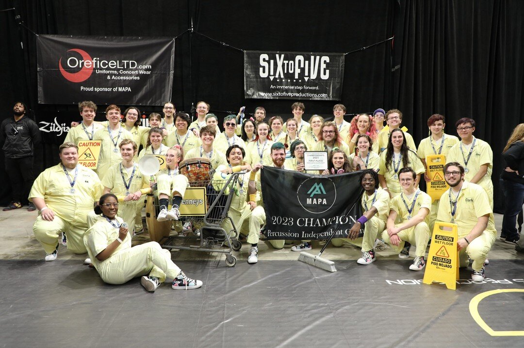 Presenting your 2023 @performmapa Percussion Independent Open Champions! 

Please join us this coming Saturday for our Friends and Family show which will be our last public performance in the state of Michigan before heading to WGI World Championship