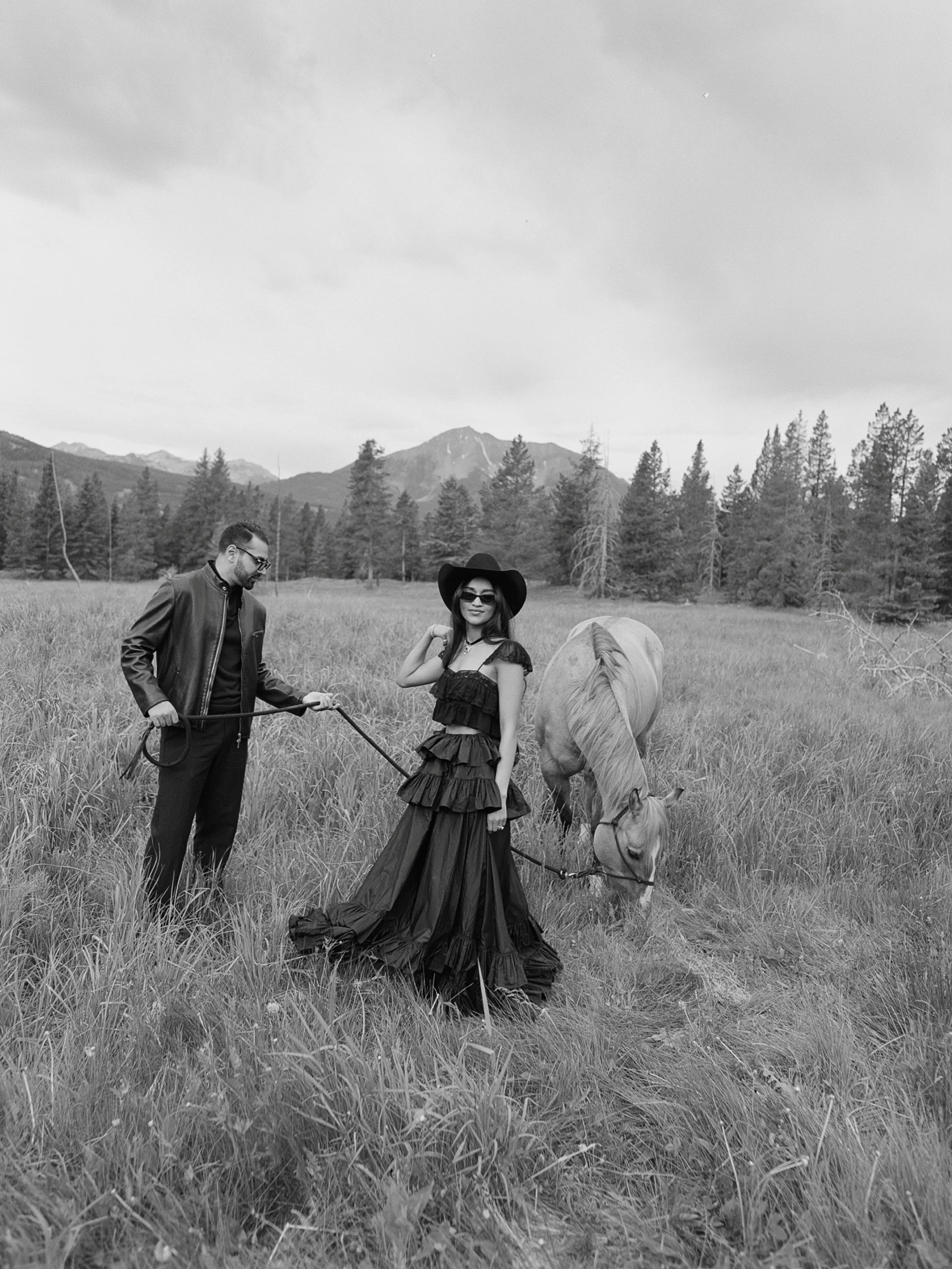 an ethereal landscape infused with fashion. 

photo @kristinpiteophoto 
venue @oomoonlightbasin 
planner @valeriejoyevents 
floral @amandajeweleventdesign
hmua @beautybylishma 
video @amore_films @ulmenfilms 
rentals @gallatineventrental @montanapart