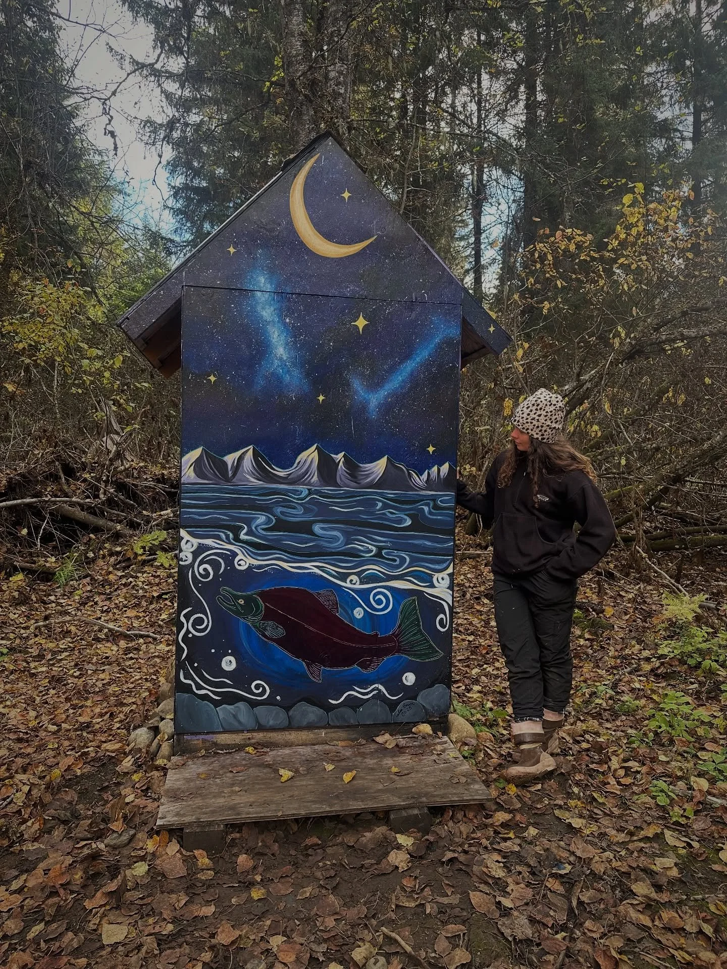 ✨The Shitter is complete! 💩 It was a fun project and a lovely progression. The inside needs some love and renovating and then we will be in business💩 Swipe to see the day by day progression from finished to how it started! 🌙

#shitter #outhouse #h