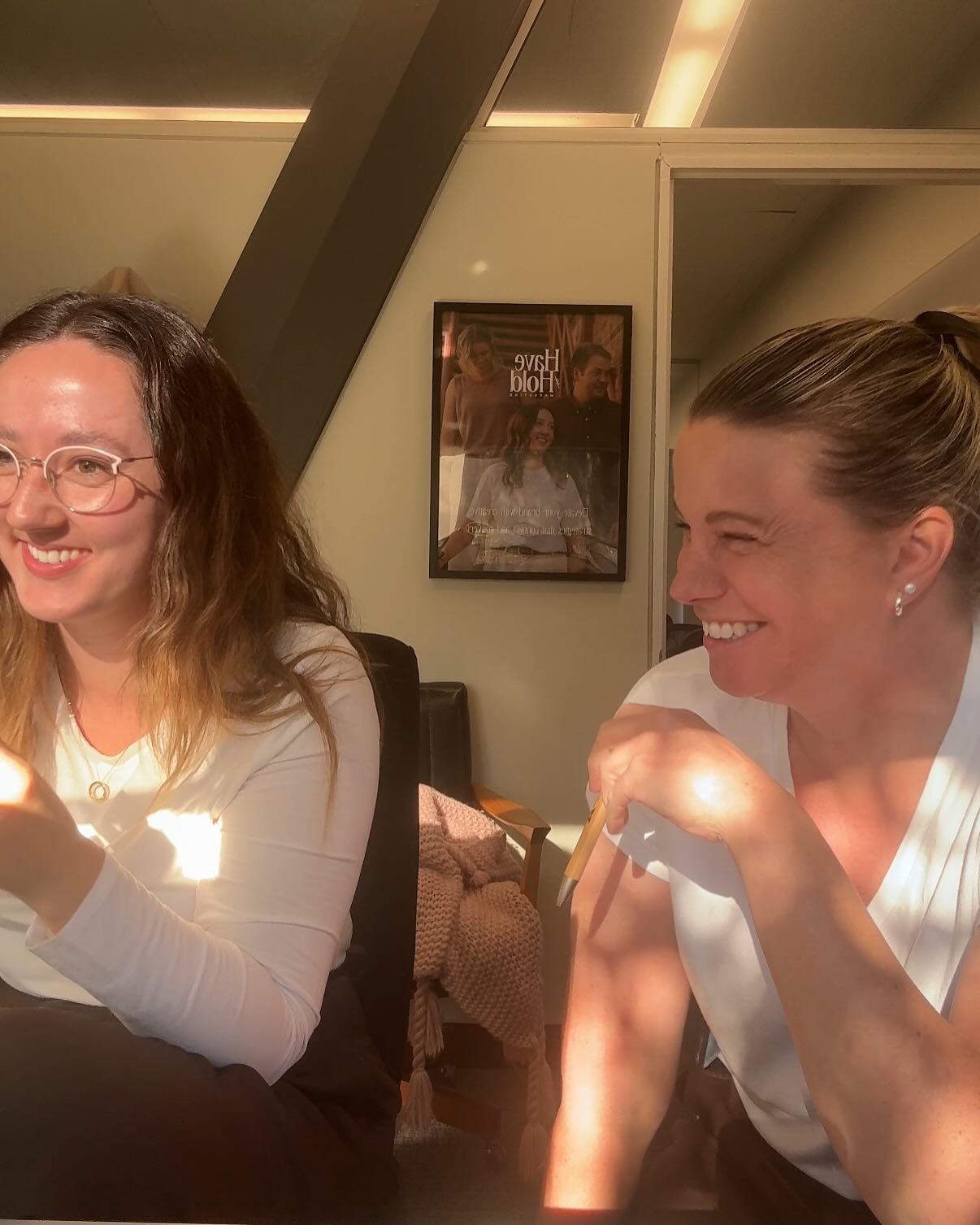 APRIL WRAP ✨

Another month of doing the damn thing instead of documenting it! Do as we say not as we do 😂

- Just two gals bloody stoked with the brief that landed in their inbox.
- Professional yapper at your service for the Tasmanian Small Busine