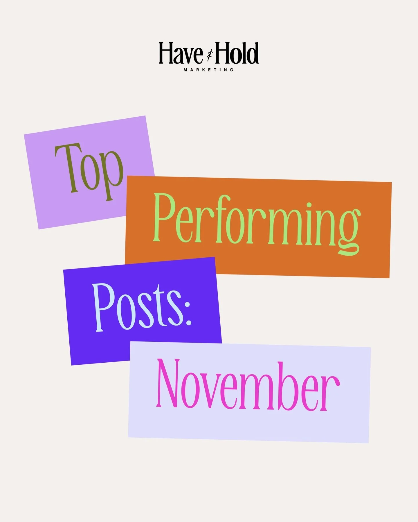 Our top-performing posts from November 👀
From chaotic team energy to heartfelt intros and everything in between, these posts didn&rsquo;t just show up, they showed off.

The secret sauce?
✨ Real people
✨ A bit of beautiful mess
✨ Stories that actual