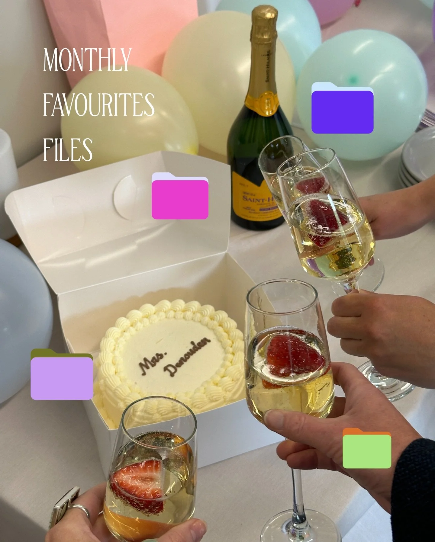 ✨ Too many favourites to count this month. ✨

From our final content days of the year to more fun-filled wedding celebrations and balloons that covered the office for a week, it&rsquo;s been a joyful mix of creativity, connection and a little bit of 