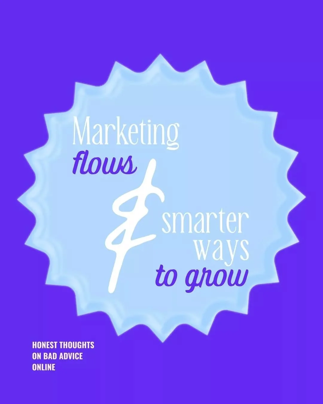 💬 Marketing Flows and Smarter Ways to Grow
There&rsquo;s a lot of &ldquo;advice&rdquo; floating around online, and not all of it&rsquo;s helpful.

So we&rsquo;re cutting through the noise. No gimmicks. No growth hacks. Just honest answers to the que