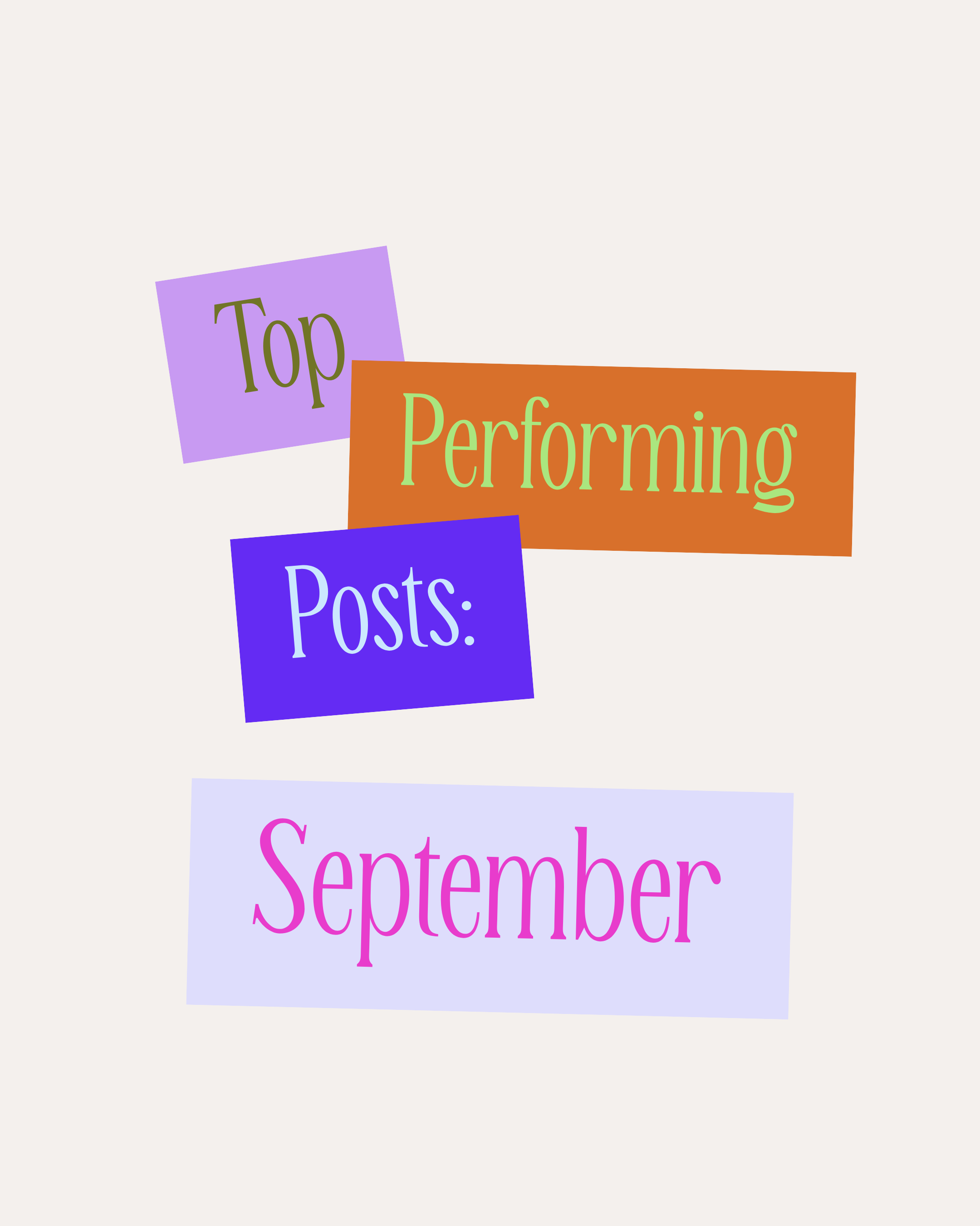 September’s Top Content