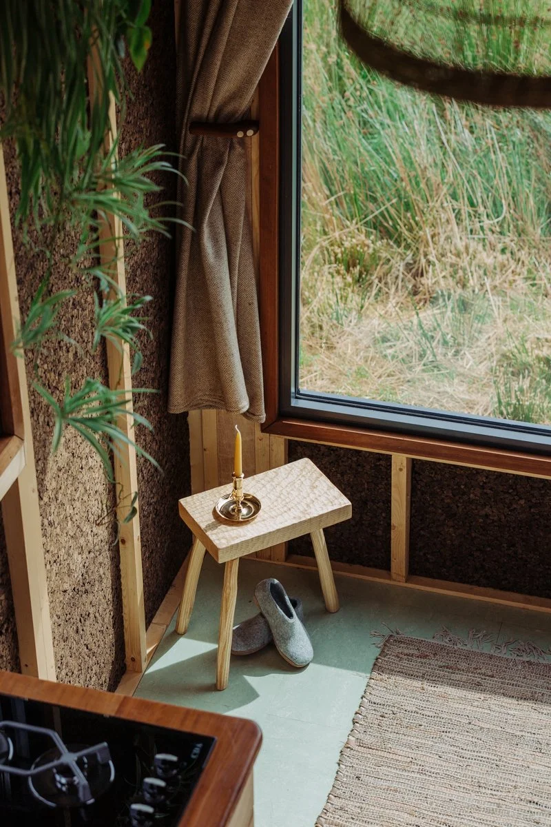 Tiny House on a trailer built with ecological materials