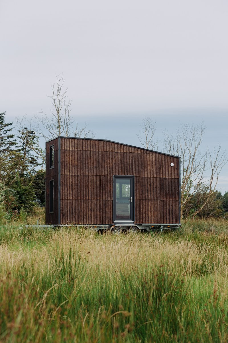 Tiny House on a trailer built with ecological materials