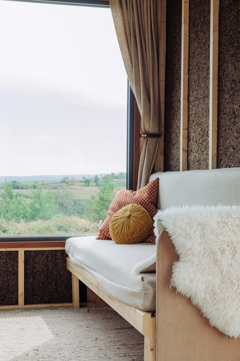 Tiny House on a trailer built with ecological materials