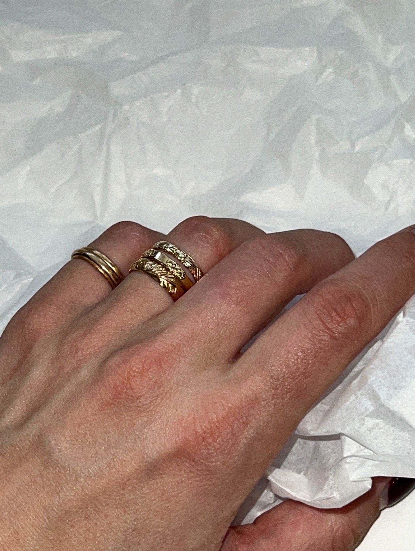 The personal collection grows. Some of my 14k gold filled rings have been worn for over 5 years now and they still shine as bright as ever.

#goldfilledjewellery #goldfilledjewelry #handmadejewellery #goldfilledrings #smallbuisness