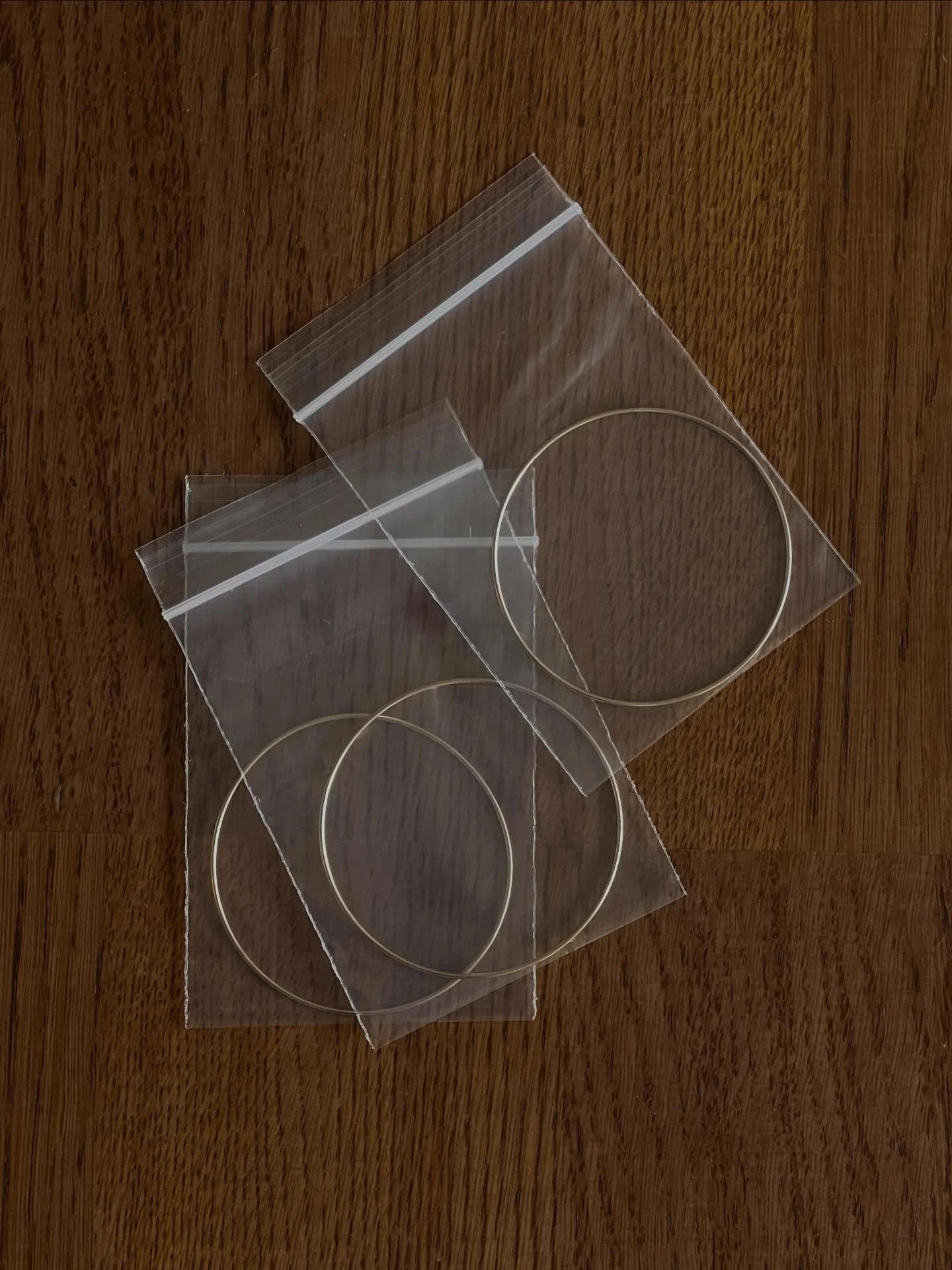 The Stacking Bangle is available in 14k Solid Gold upon request, contact us for the market price.

1.3mm wire crafted into an 18cm bangle, ready-to-ship in 14k Gold Filled and 925 Sterling Silver.

Get 10% off your first order when your subscribe to 