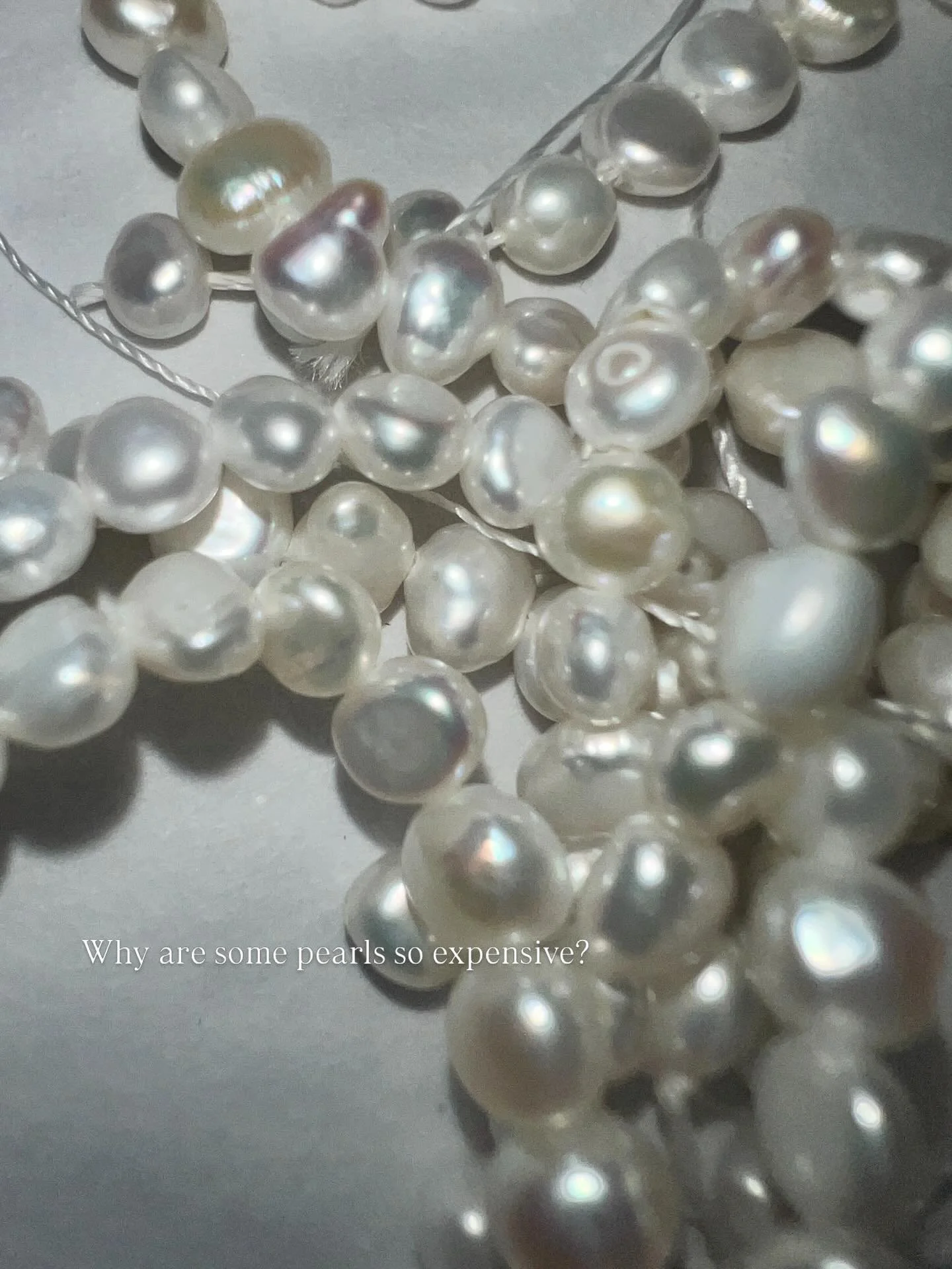 The lowdown on Pearls; beware of synthetic pearls. 

Our material choices are everything. With mass-manufacture and unwarranted markups so prevalent within the jewellery market today, we aim to be the antithesis. 

In order to offer a range that is n