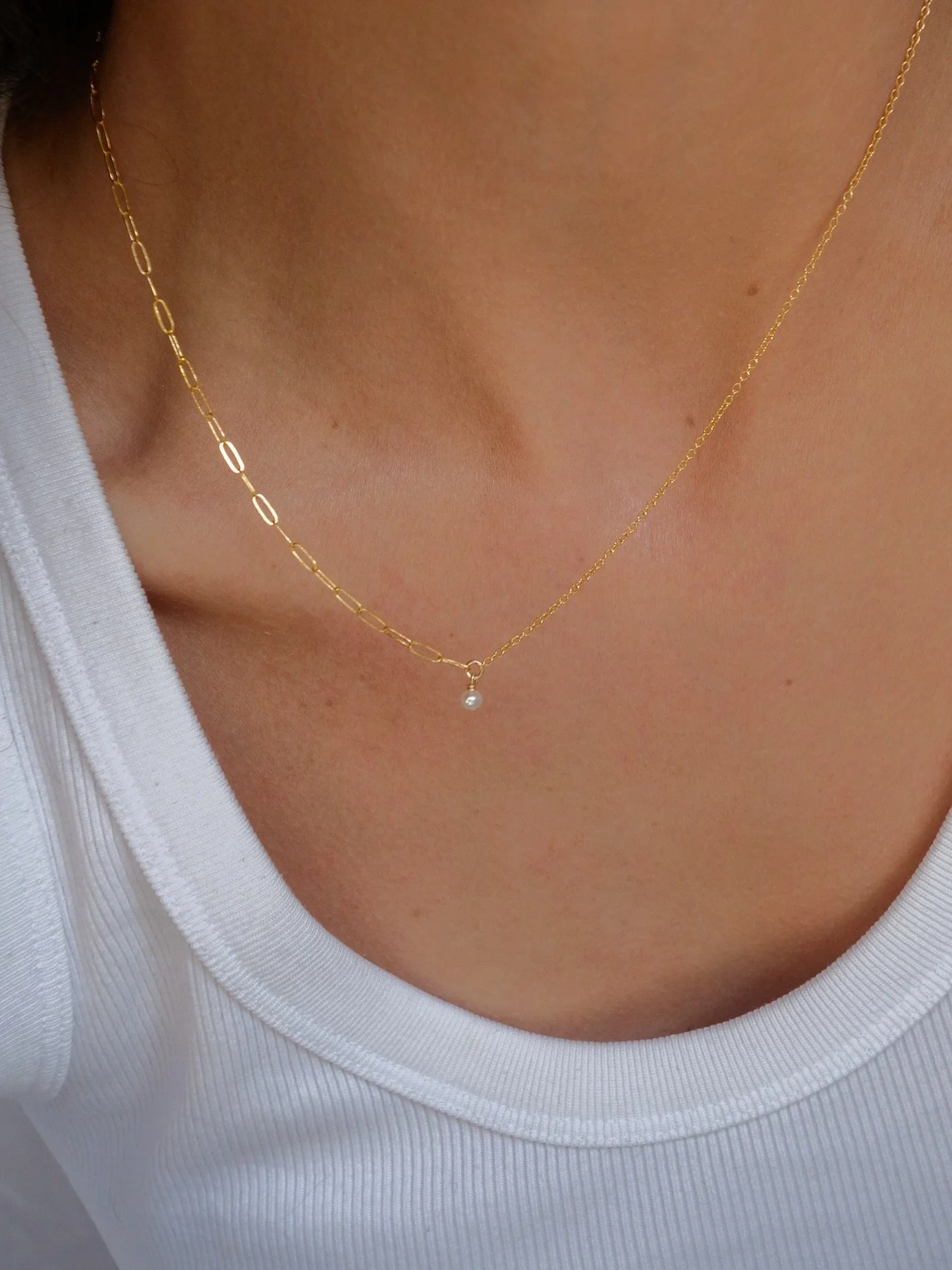 A fast favourite, each Fine Pearl Balance Chain is handmade to order from our Melbourne studio.

Available in both 14k Gold Filled and 925 Sterling Silver.

#goldfilled #smallbusiness #goldfilledjewellery #jotd #everydayjewellery