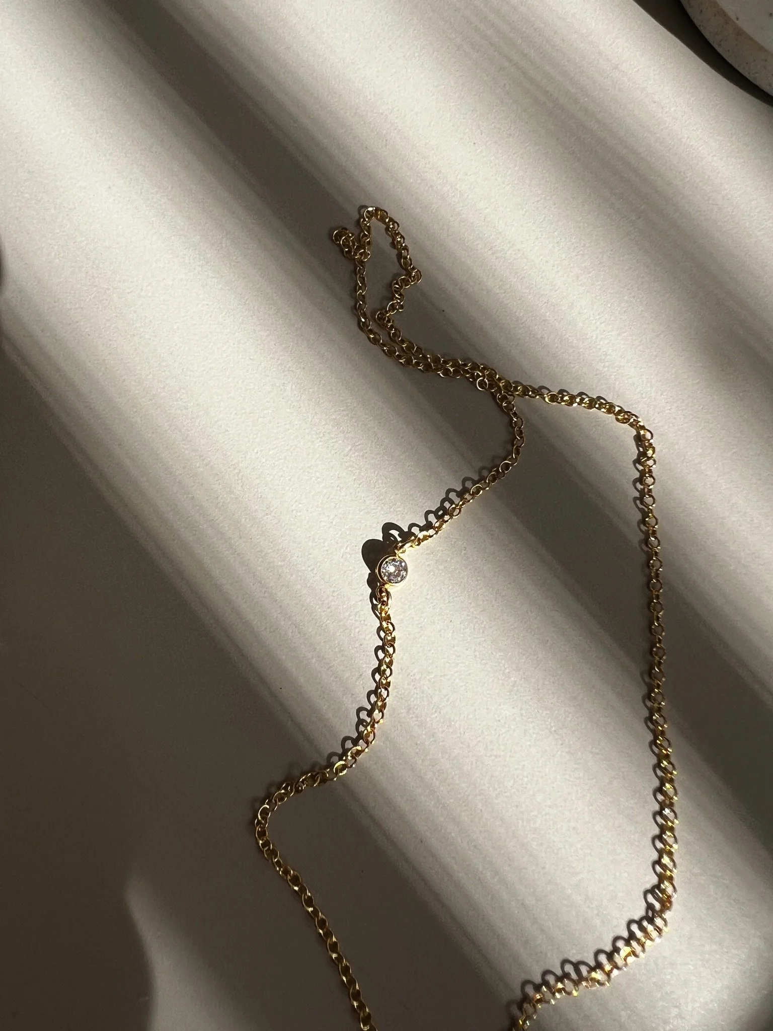 The last Dia Link Necklace left us today; this piece will be restocking but not for a little while. 

Make sure you&rsquo;re signed up to be notified of a restock via the product&rsquo;s listing page.

#goldfilled #goldfilledjewellery #smallbusiness 