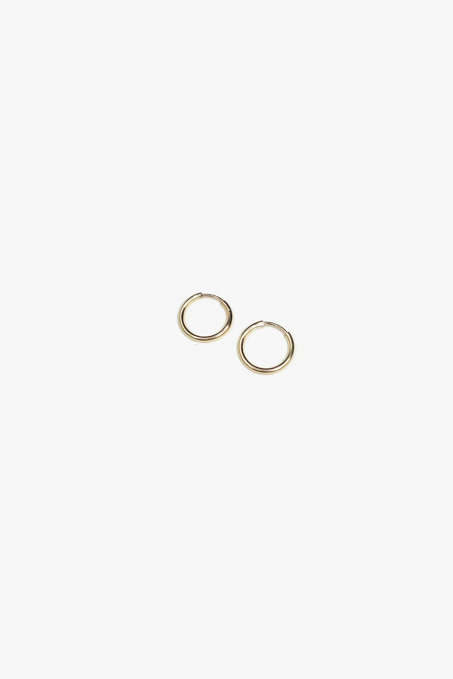 Gold Filled 12mm Everyday Hoops