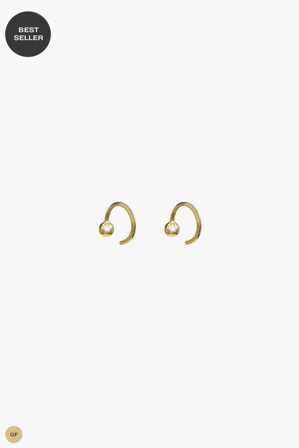 9mm Orb Open Hoop