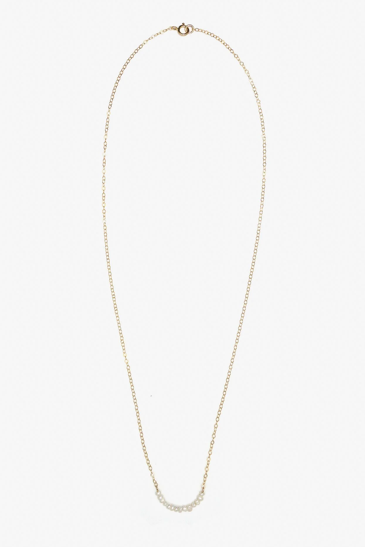 Gold Filled Mini Pearl Necklace