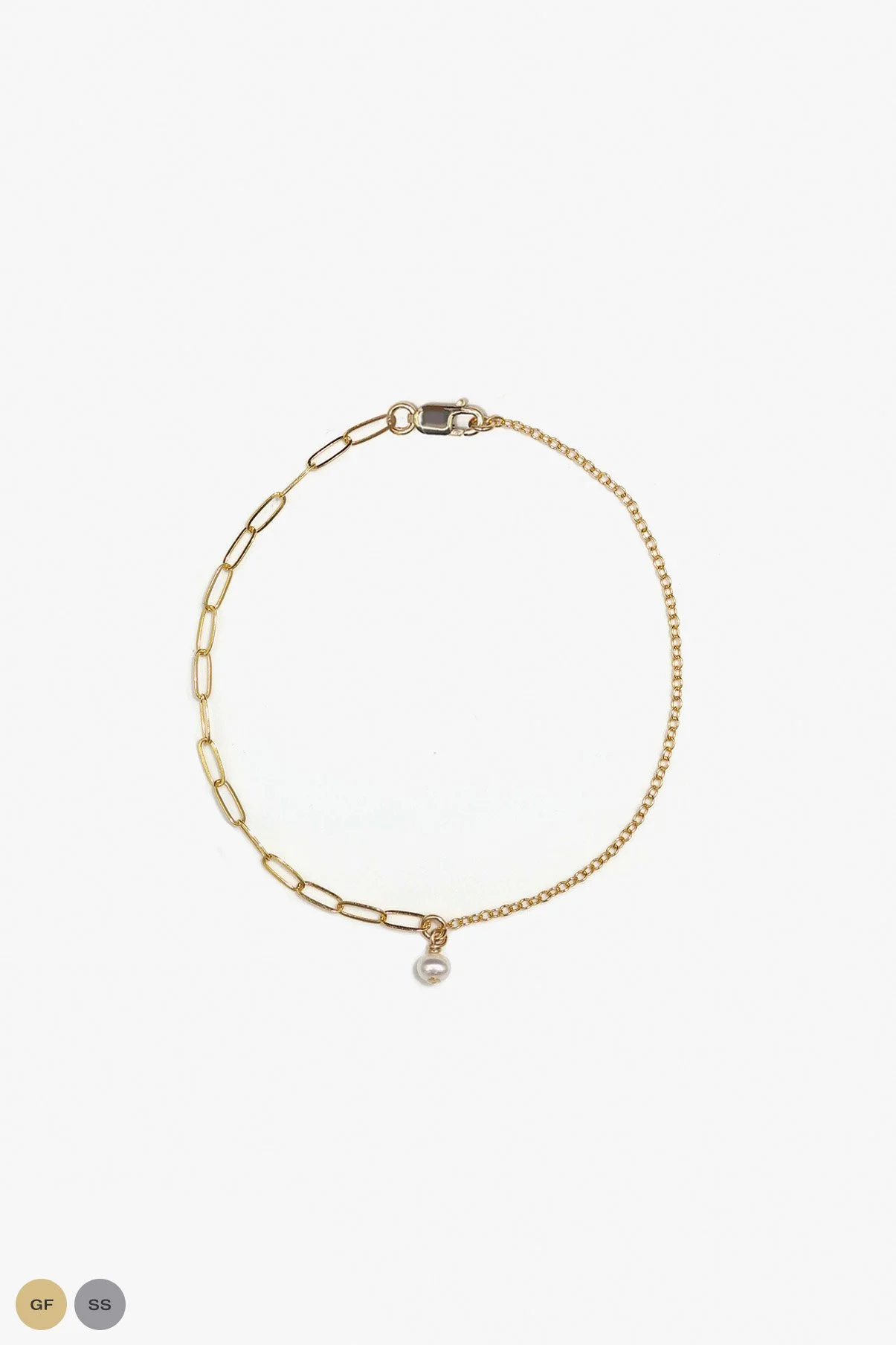 Fine Pearl Balance Bracelet