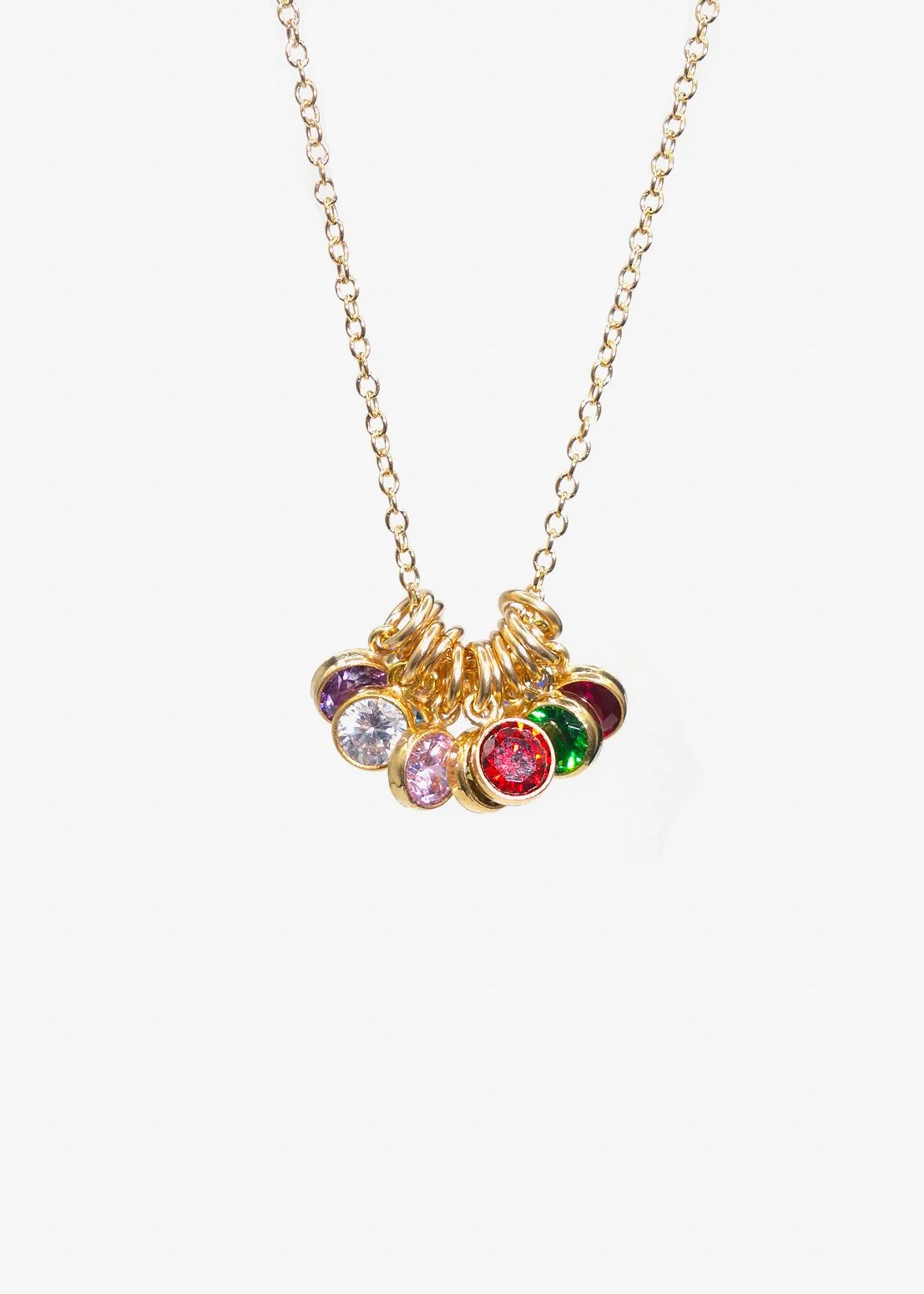 Gold Filled Birthstone Necklace