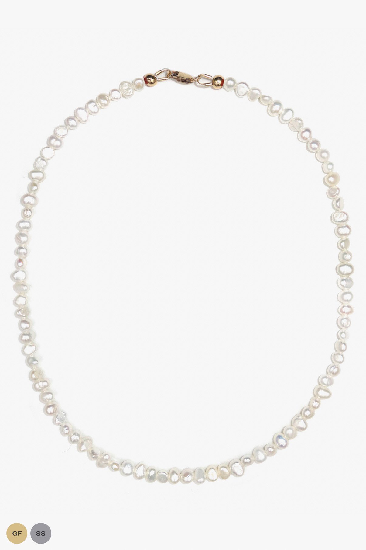 Pebble Pearl Necklace