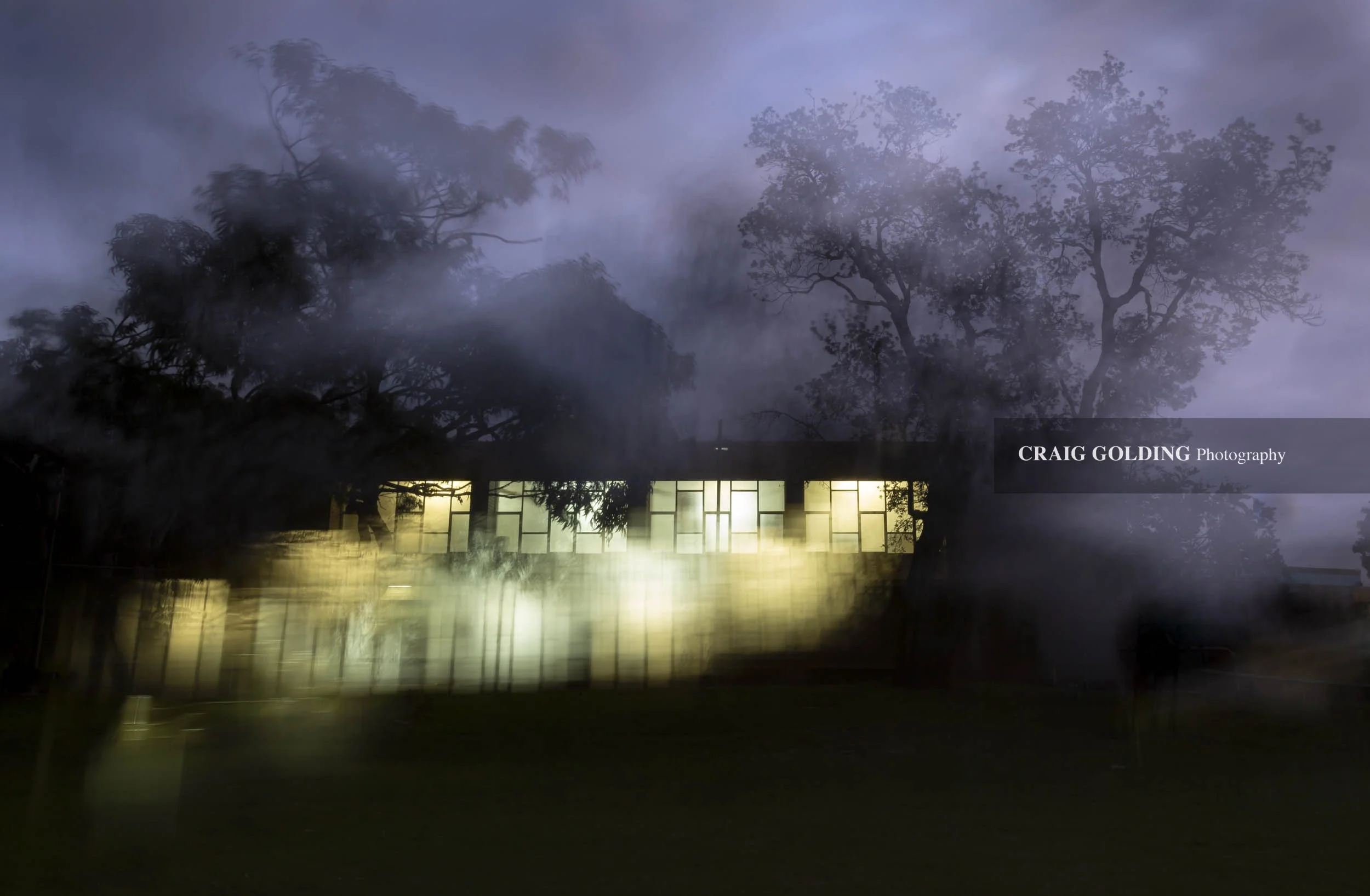 Gunnamatta pavillion mist.