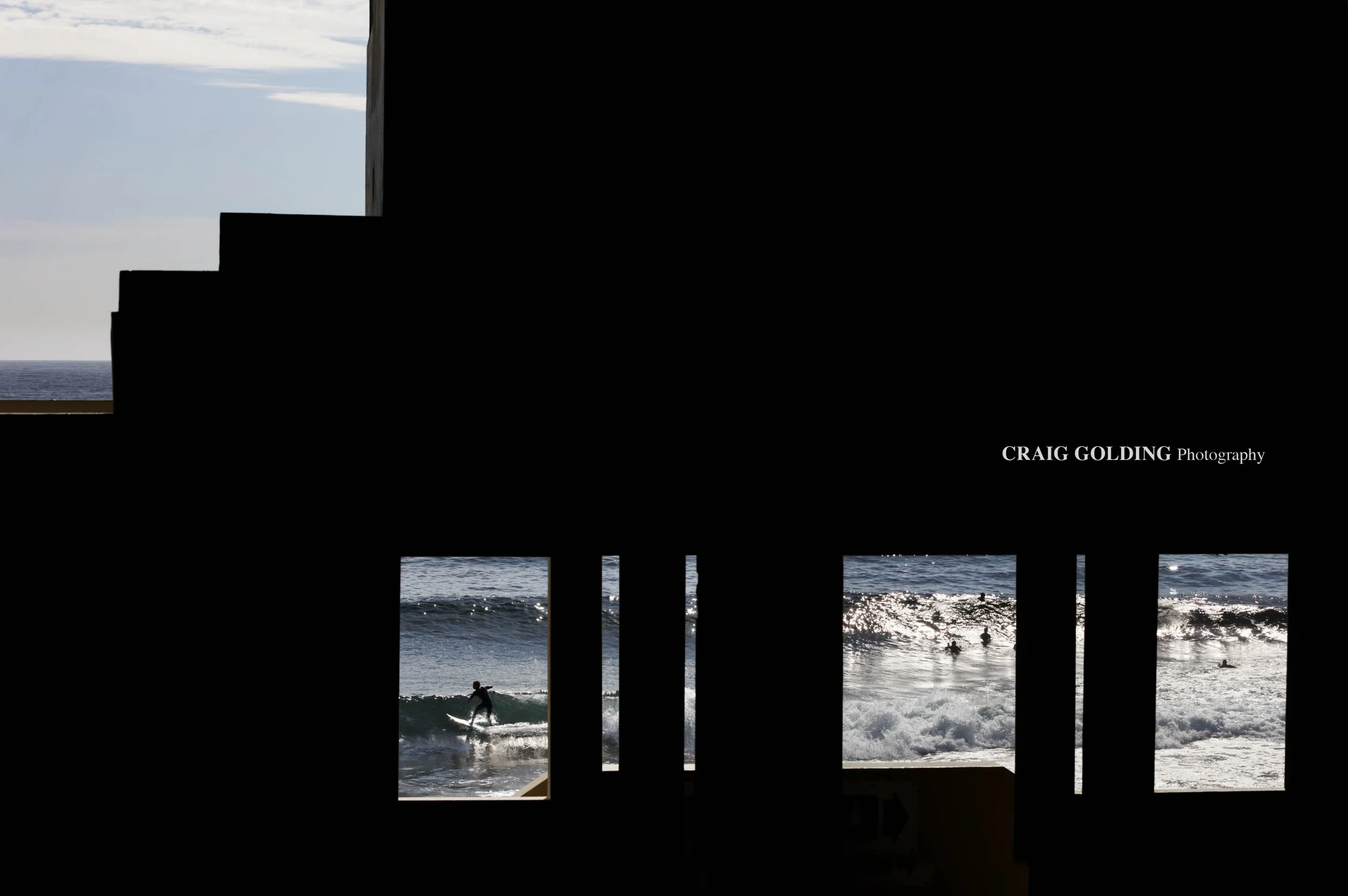 Pavillion surfers.