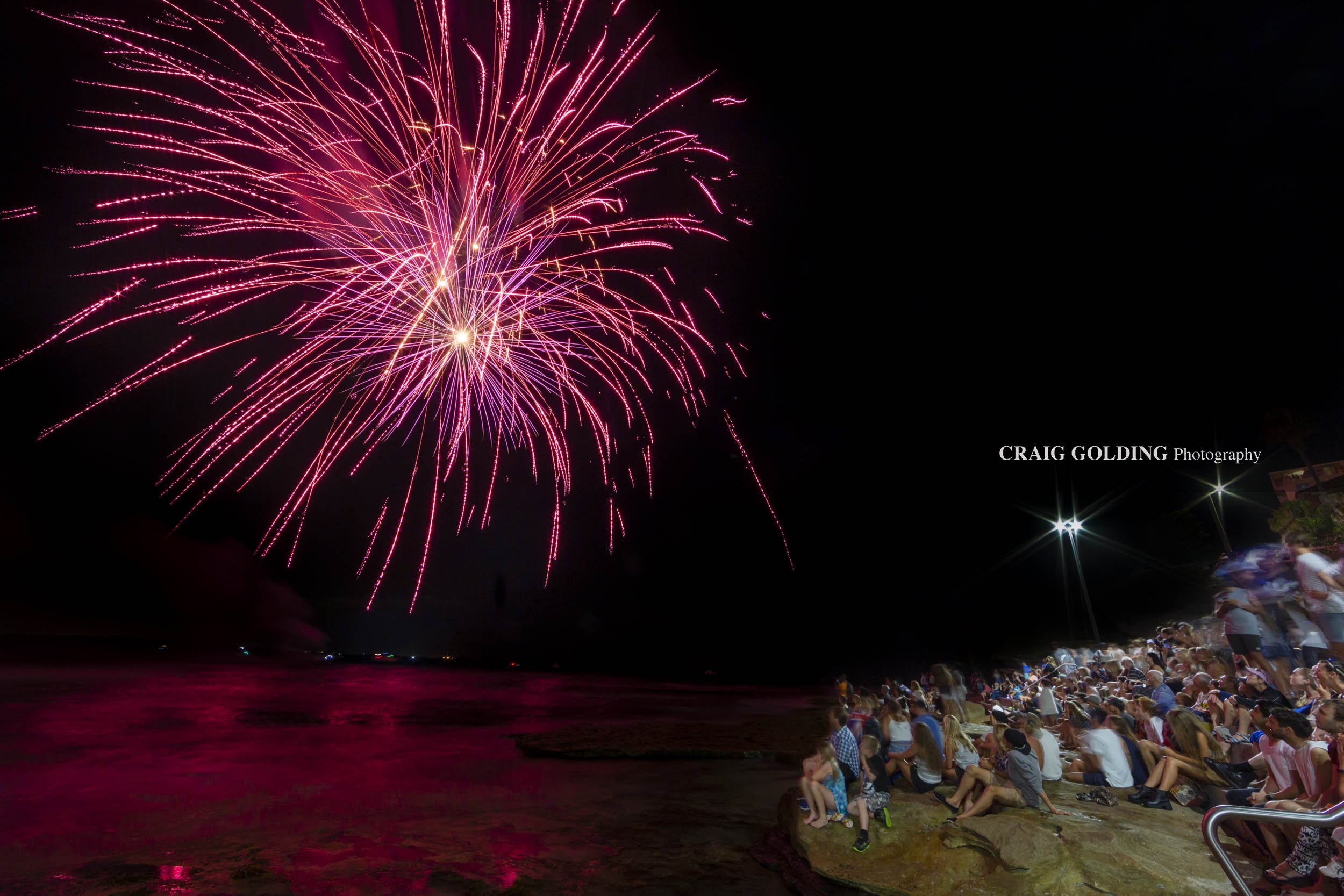 Australia day Fireworks 2016.