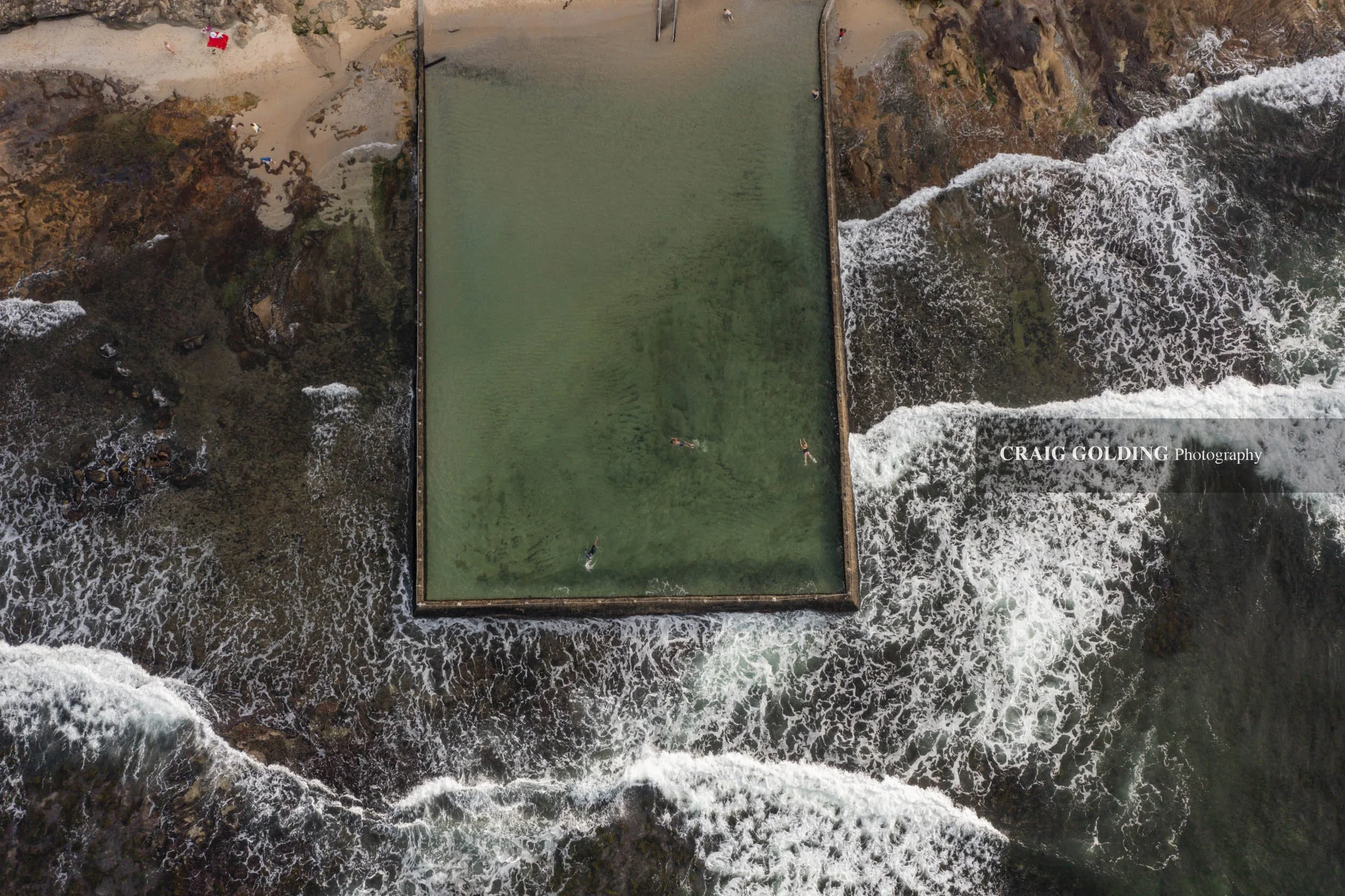 Shelley beach pool.