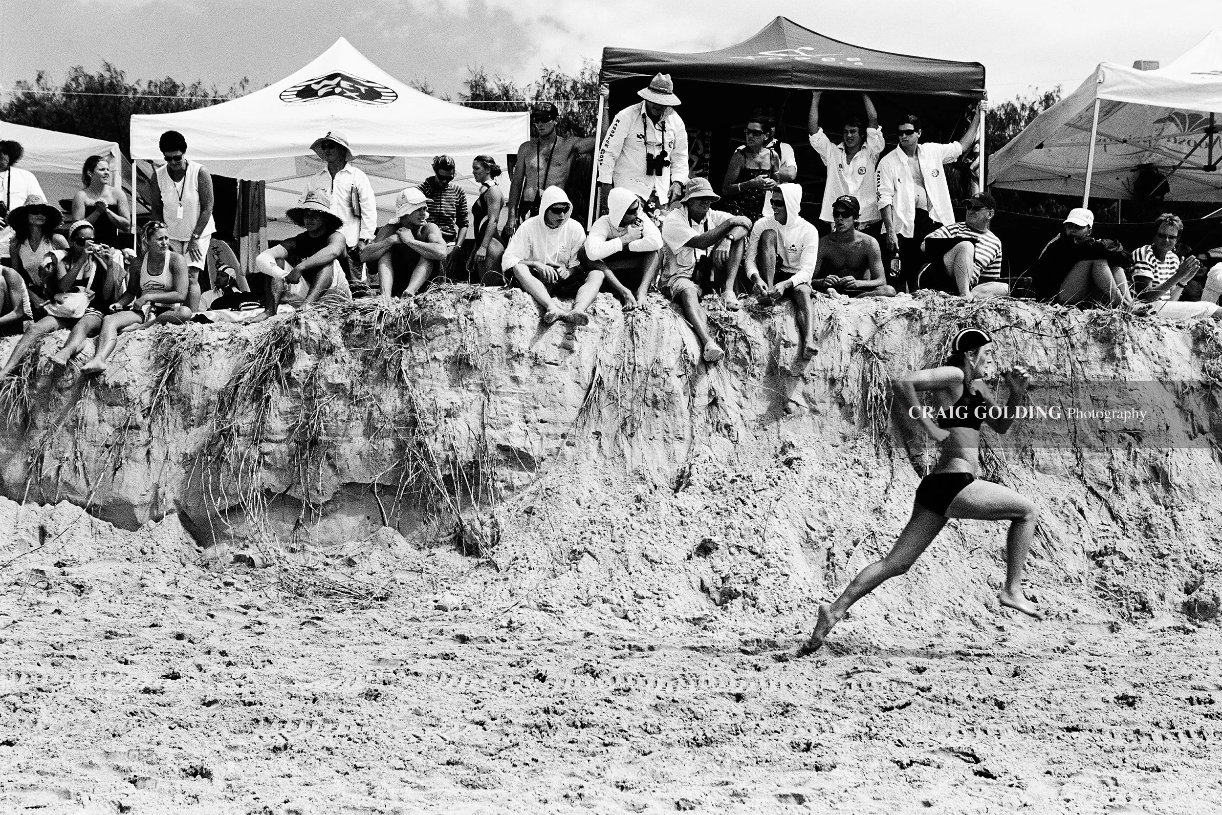 Beach race.