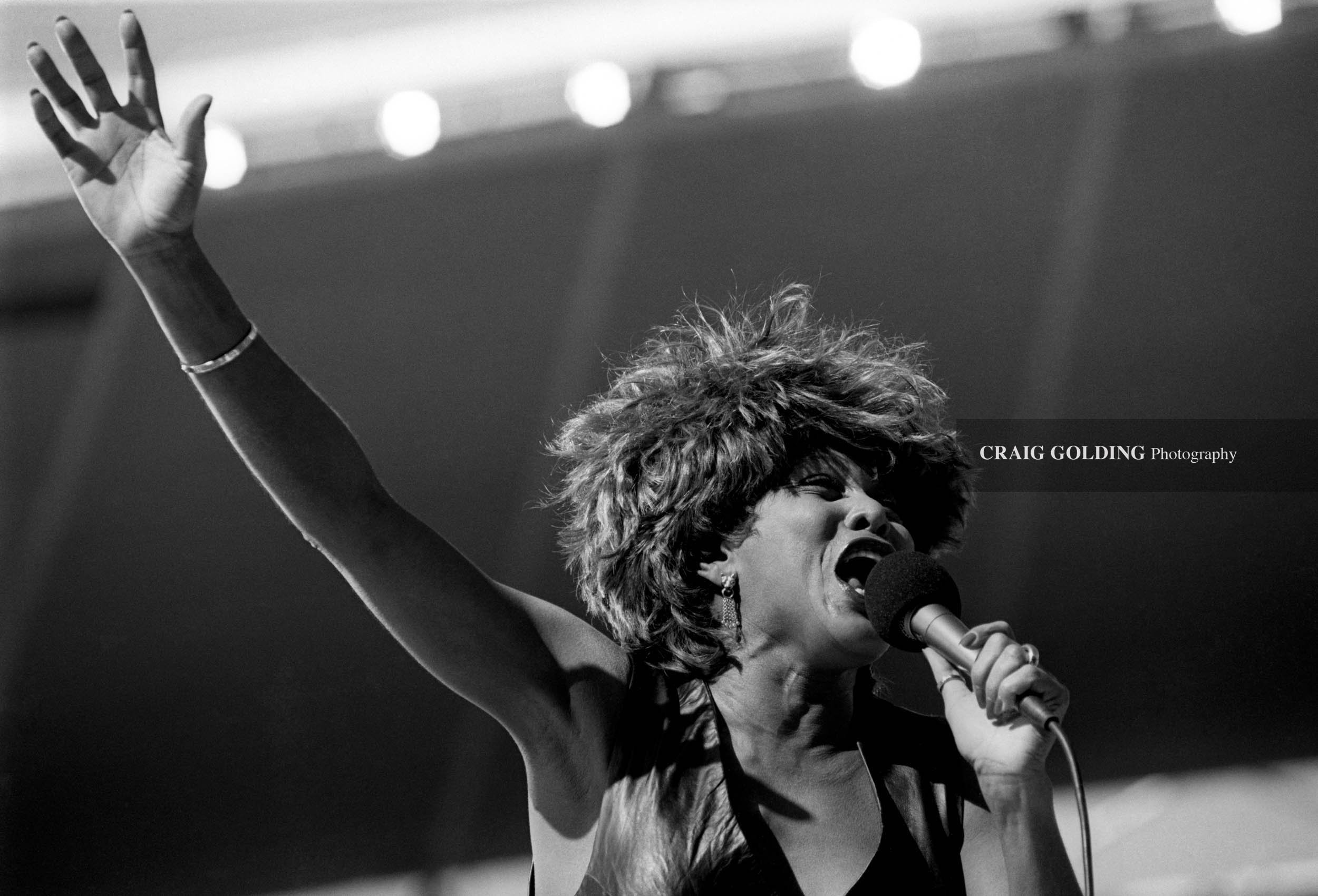 Tina Turner wave.