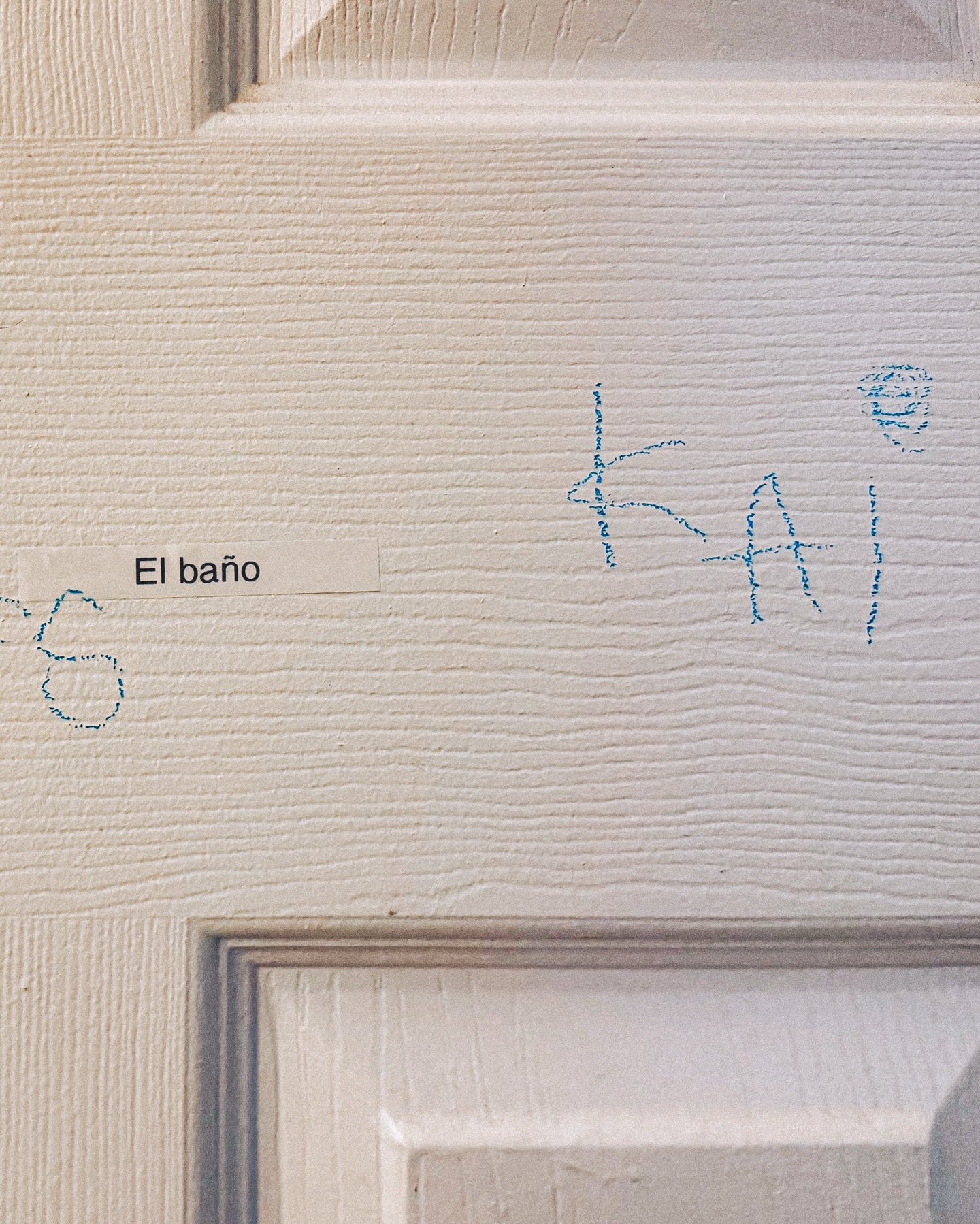 Day 1,822: we expect the sign of &ldquo;keep off&rdquo; on Kai&rsquo;s door when the teen years arrive, yet days close to the 5th year on this planet, we keep finding acknowledgment of Kai&rsquo;s property around the house. Teen years gonna be fun, e