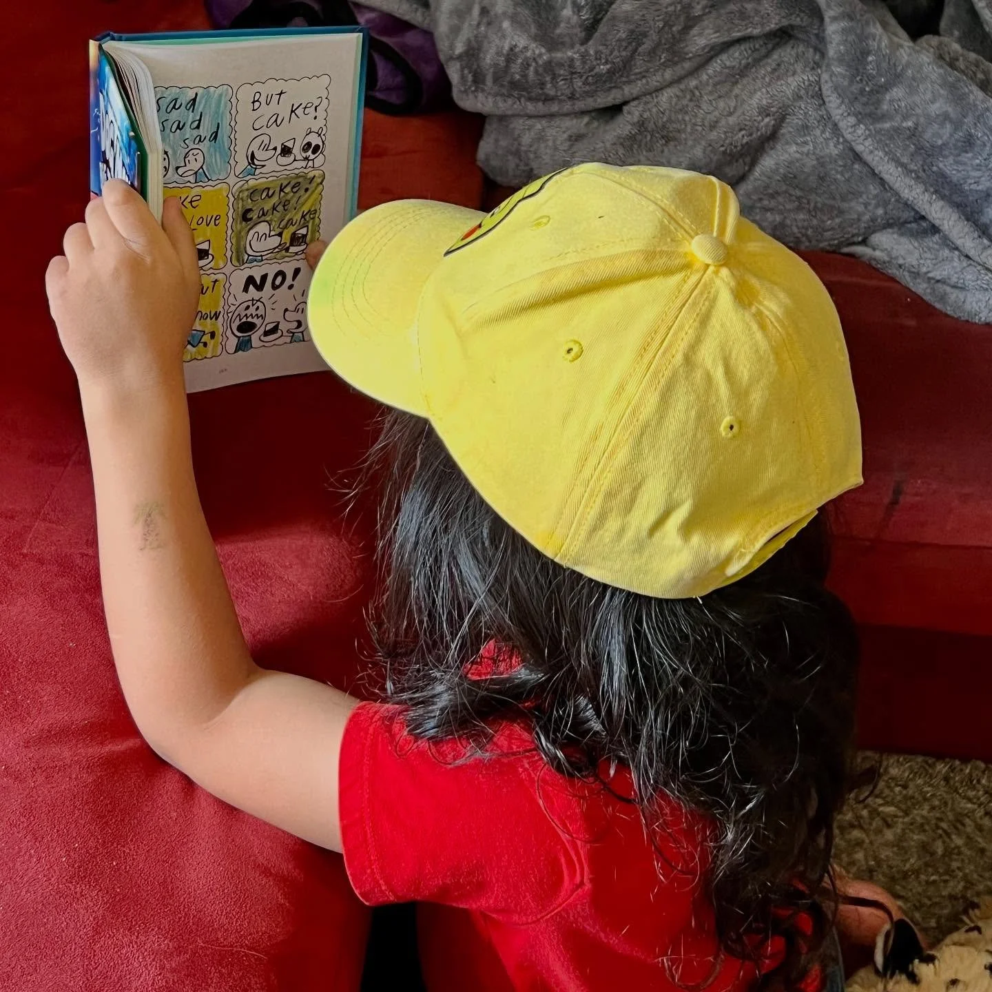 If there&rsquo;s one activity I&rsquo;m never going to pull K from, it&rsquo;s reading. Sure, we may be a little late to the playground, but is it worth it? Always. 

Thank you children&rsquo;s book authors and illustrators for a lot of joy going on 