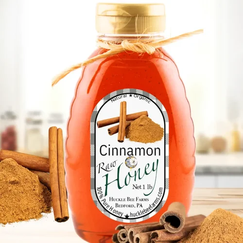 Cinnamon Infused Raw Honey