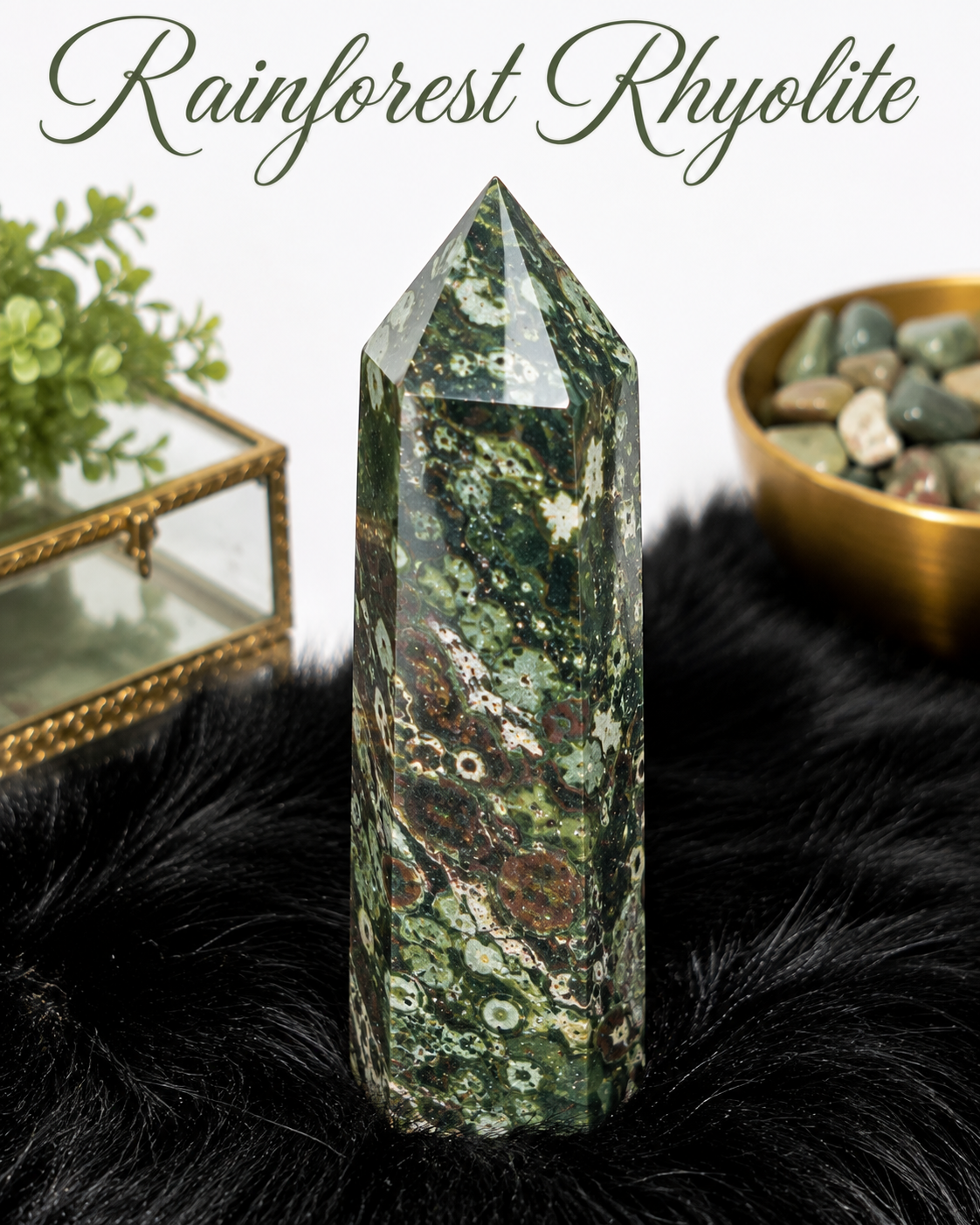 Rainforest Rhyolite (Rainforest Jasper)