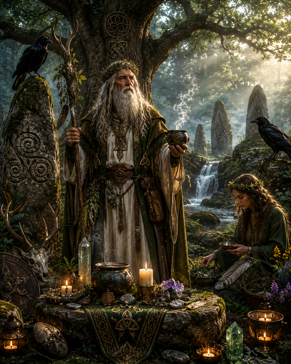 Druids: Ancient Celtic Priests, Nature Wisdom, Sacred Groves &amp; Mystical Tradition