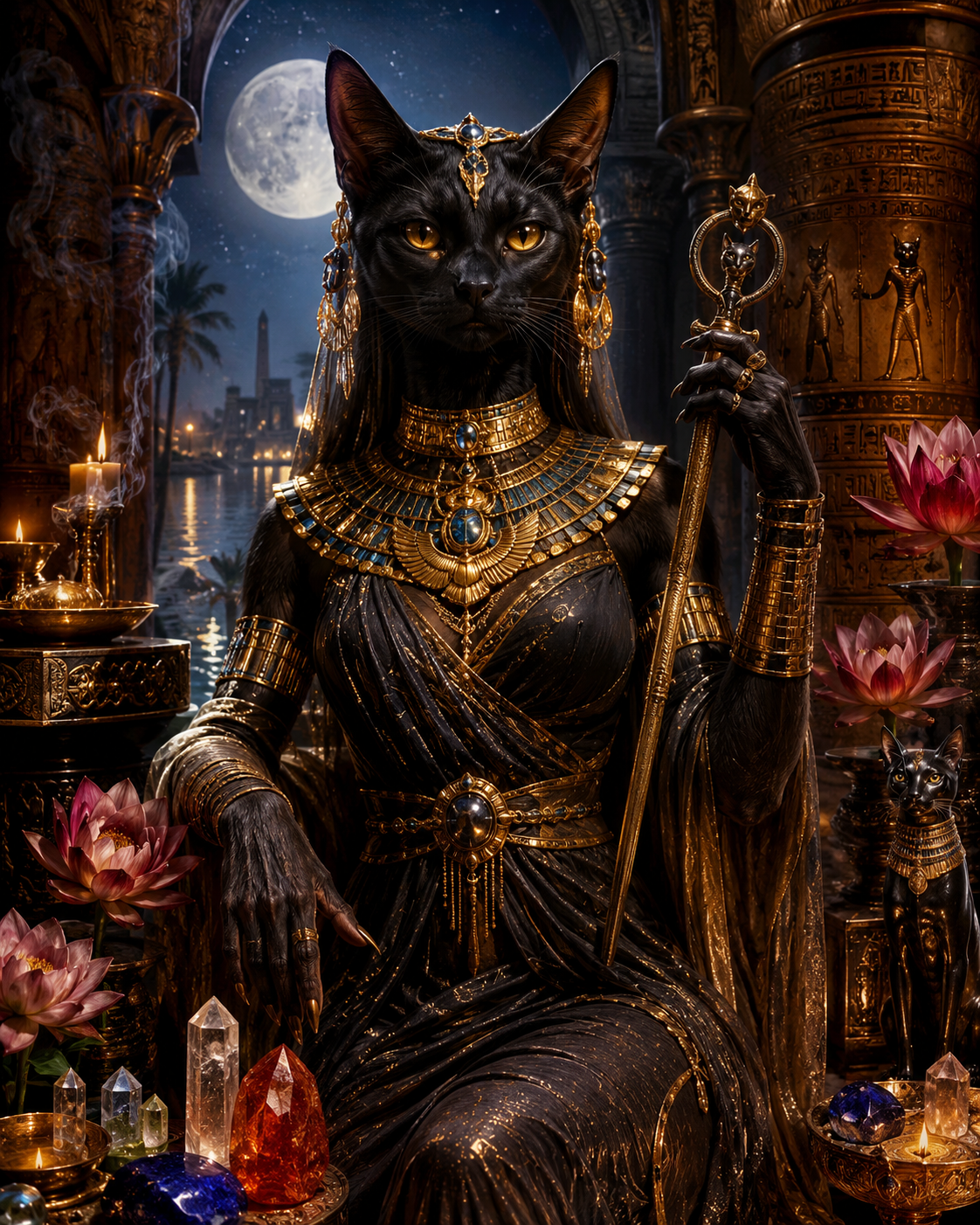 Bastet: Egyptian Goddess of Cats, Protection, Beauty, Pleasure, and the Sacred Feminine
