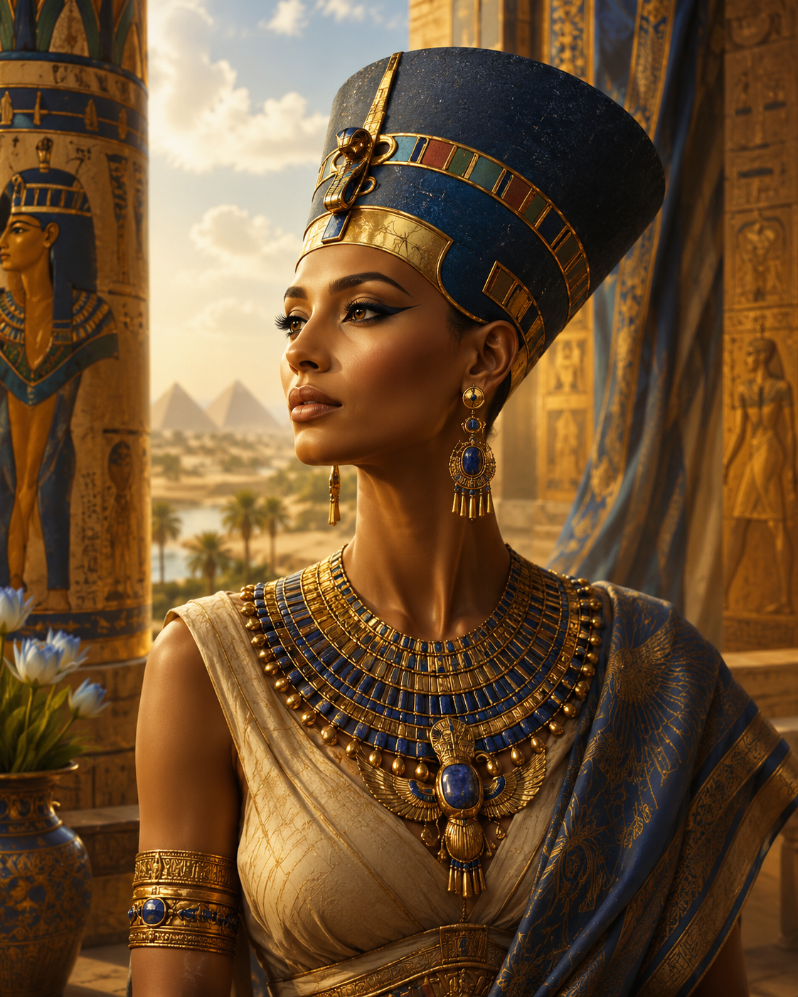 Nefertiti: Beauty, Power, and the Sacred Feminine