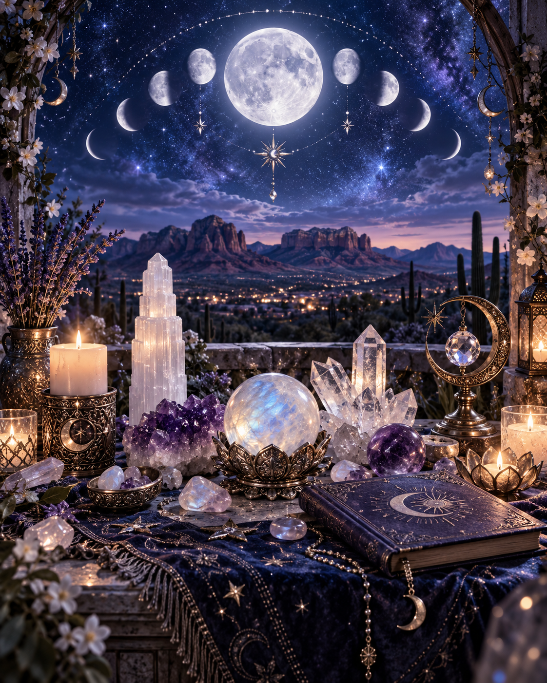 Moon Cycles and Spiritual Practice: Working With the Energy of Each Lunar Phase