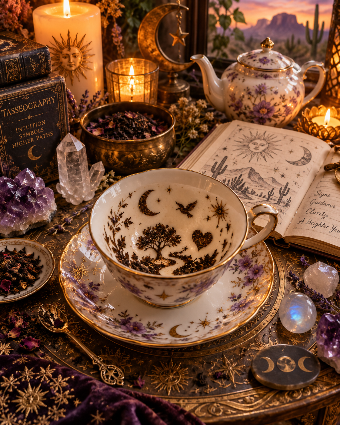 Reading Tea Leaves: A Beginner’s Guide to Tasseography, Symbols, and Intuition