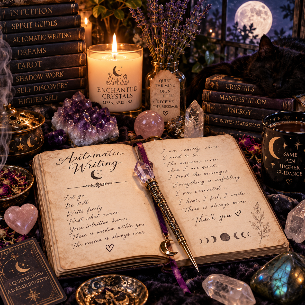 Automatic Writing: A Spiritual Practice for Intuition, Reflection, and Inner Guidance