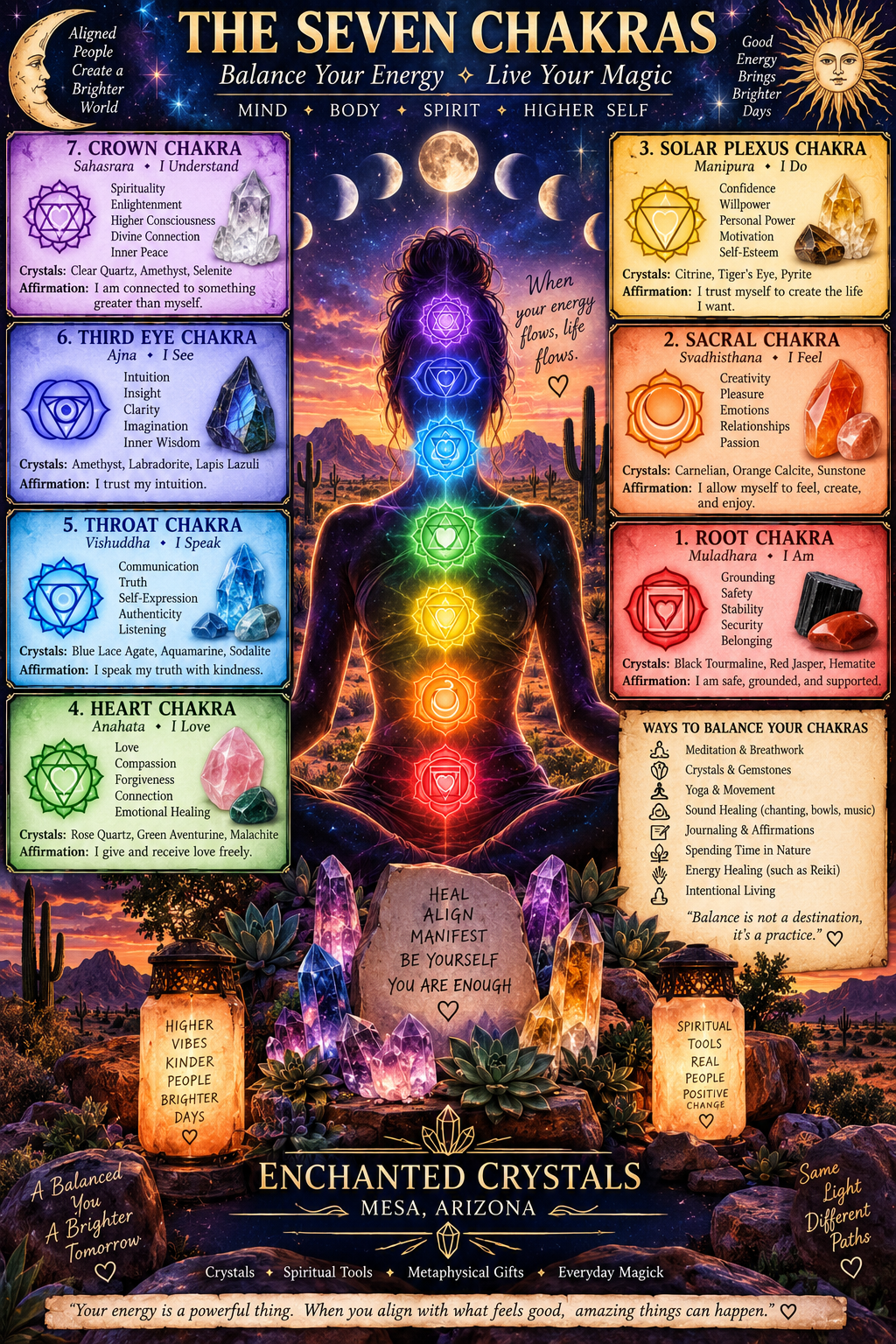 Chakras: A Beginner’s Guide to the Seven Main Energy Centers