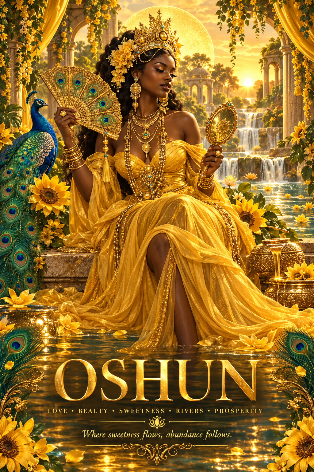 Oshun — Love, Beauty, Sweetness, Rivers & Prosperity