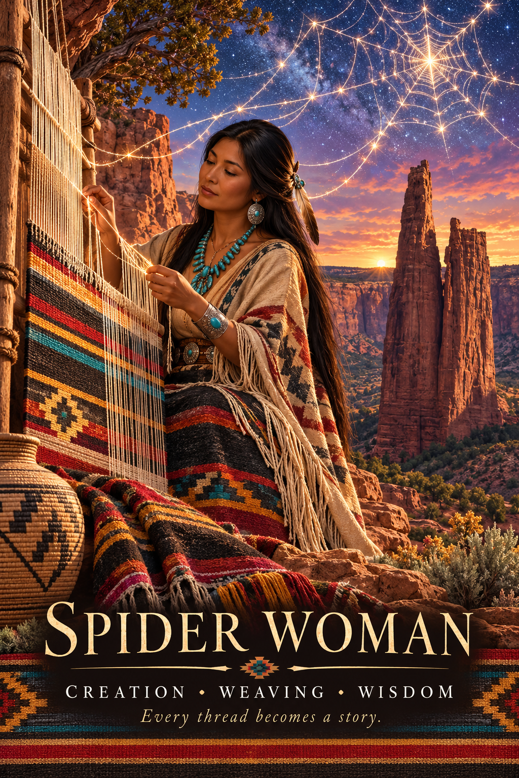 Spider Woman — Creation, Weaving & Wisdom