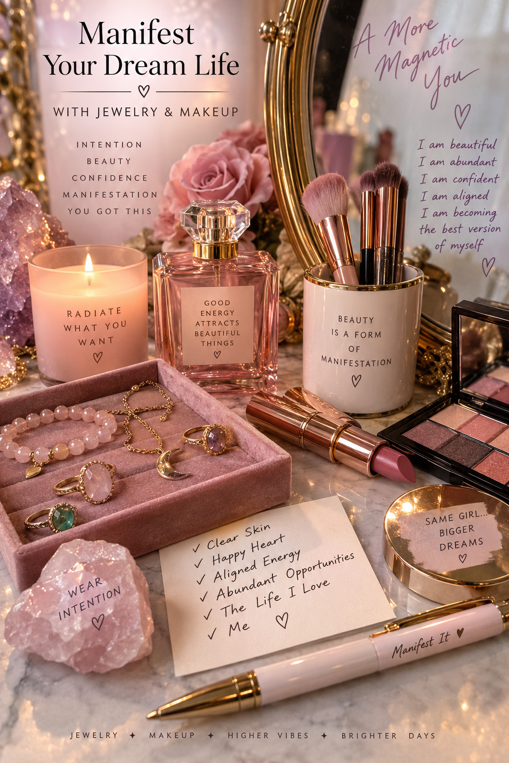 How to Manifest With Jewelry &amp; Makeup