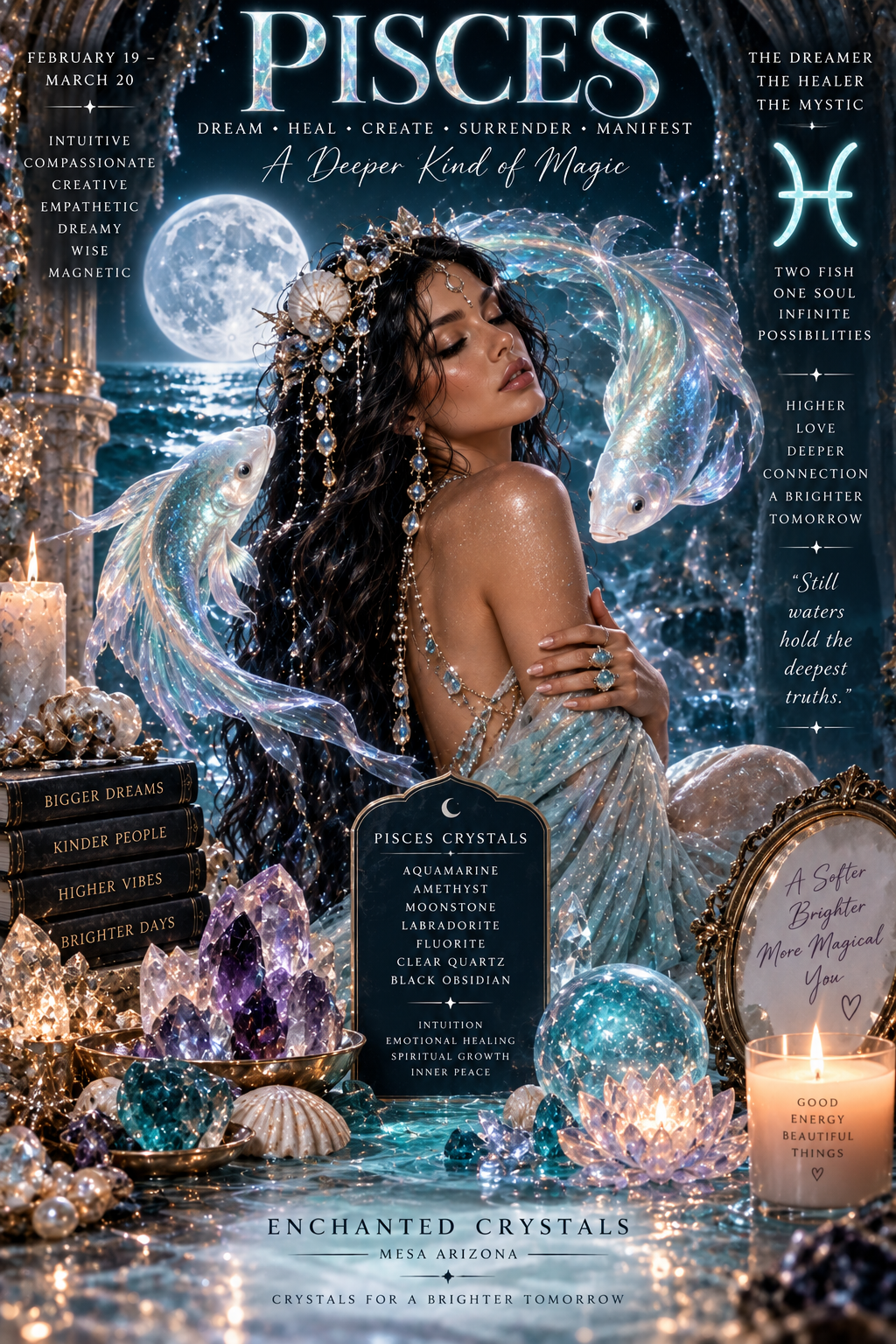 Pisces: Personality, Love, Strengths, Weaknesses, Crystals, and Spiritual Meaning