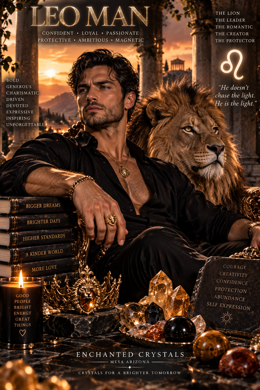 Leo: Personality, Love, Strengths, Weaknesses, Crystals, and Spiritual Meaning