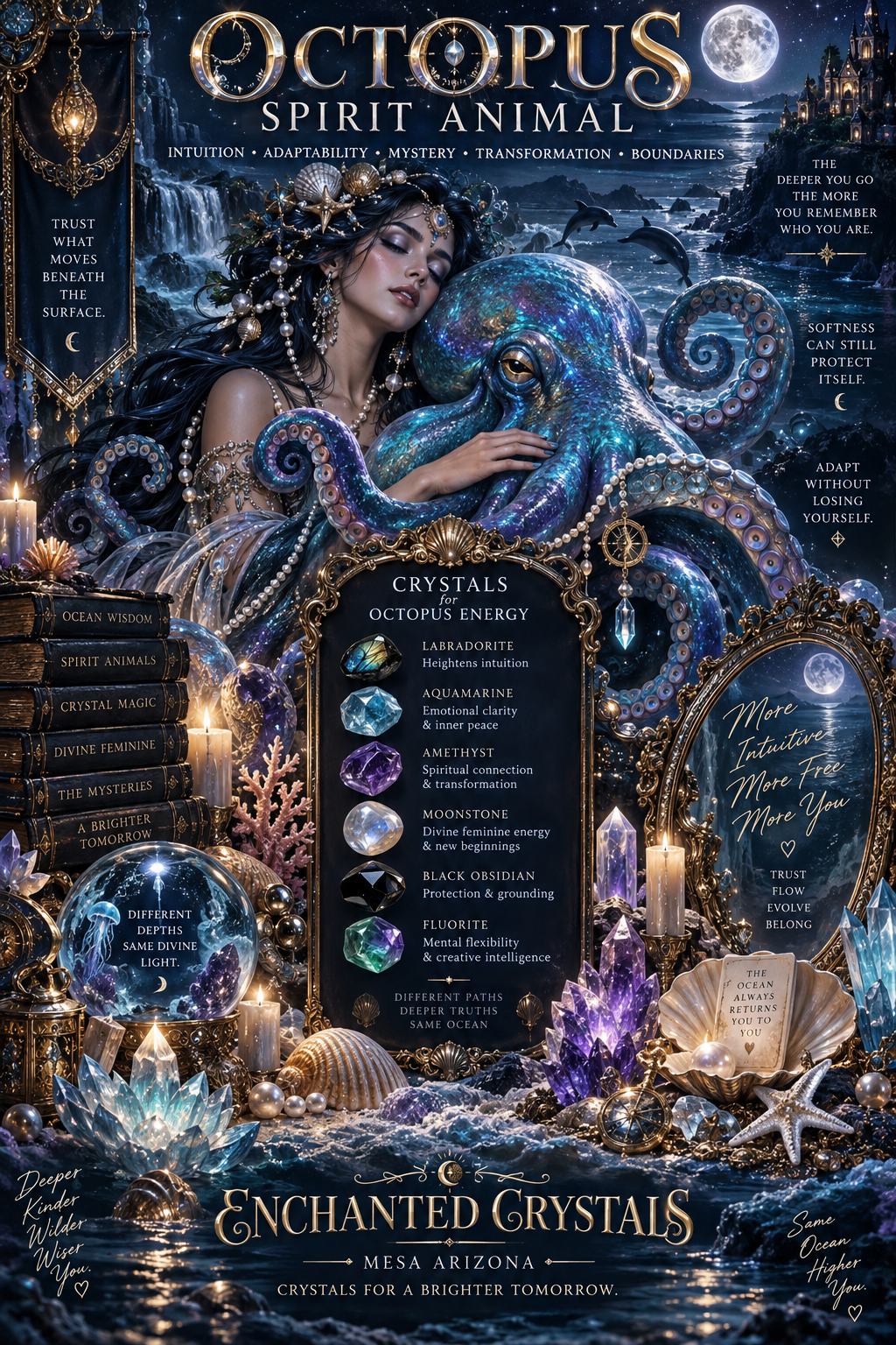 Octopus Spirit Animal: Meaning, Symbolism, Intuition, Transformation, and Hidden Wisdom