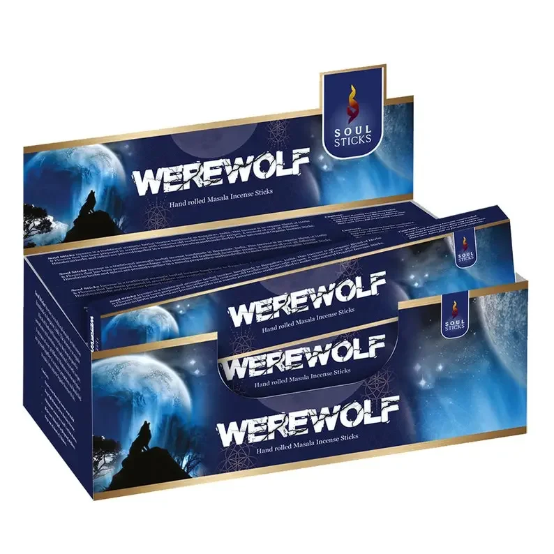 Werewolf Masala Incense Sticks  Wild Energy • Instinct • Moonlit Mystery