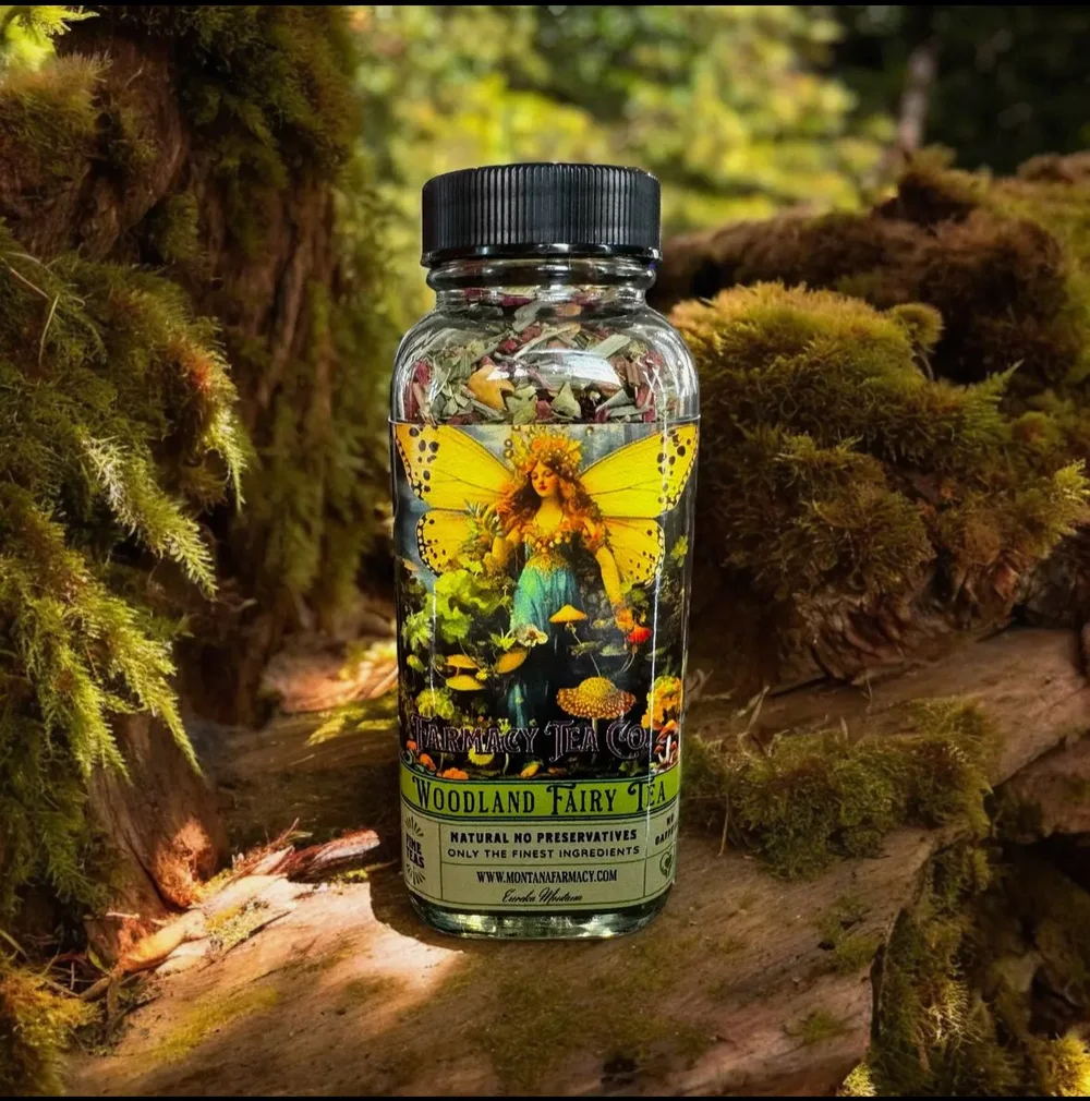 Woodland Fairy Fairey Herbal Relaxation Tea Vintage Sprite – photo 2