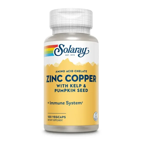 Zinc 50 mg with Copper & Iodine Immune Support • Thyroid Wellness • Mineral Balance