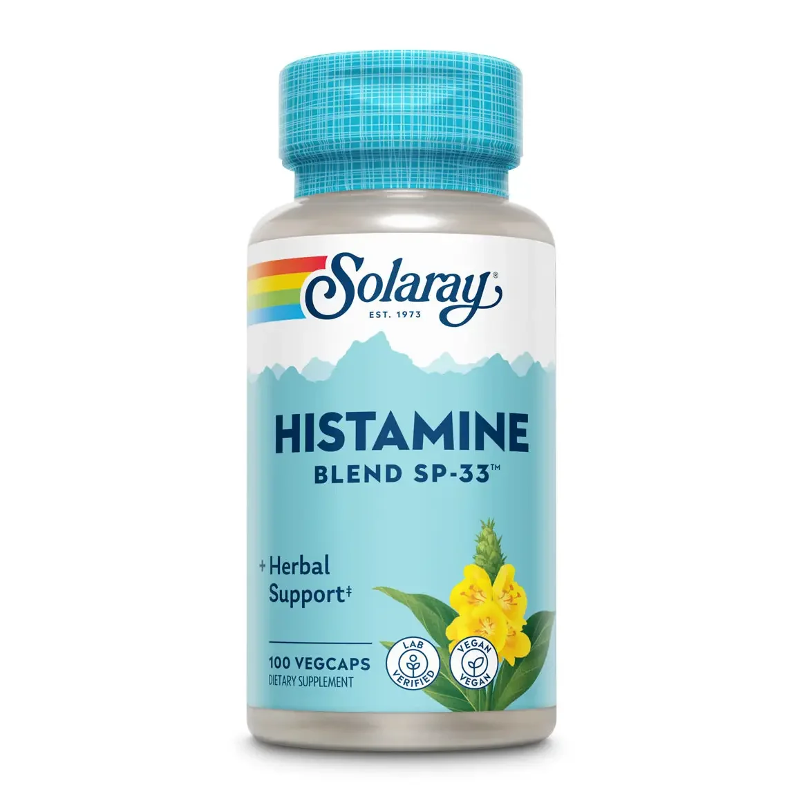 Solaray Histamine Blend SP-33  Seasonal Wellness • Herbal Support • Daily Balance